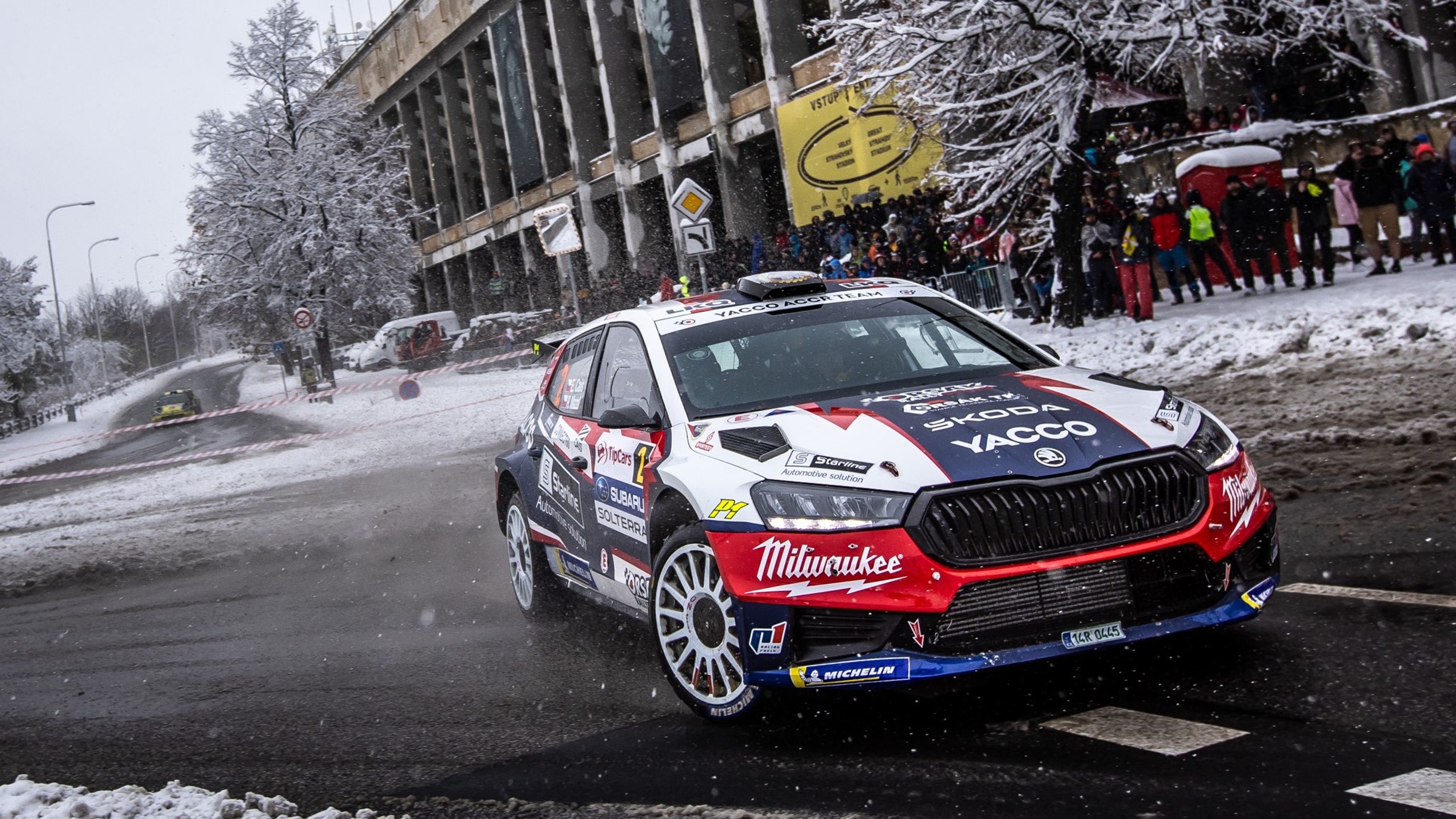 Erik Cais - Pražský Rallysprint si zajel i redaktor Nova Sport Radek Mazal (4/6)