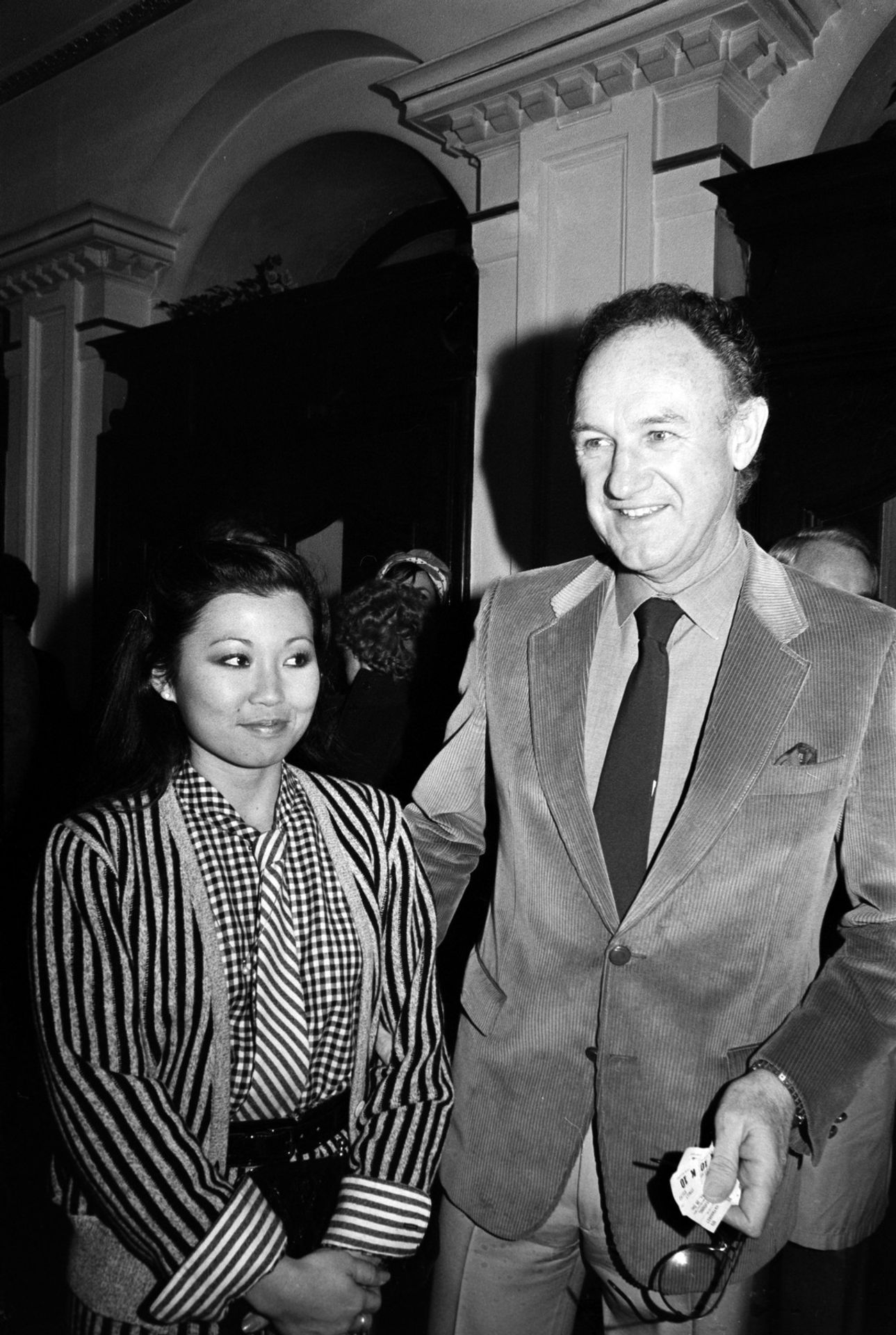 Gene Hackman s manželkou, 31. 12. 1984 - Gene Hackman (7/11)
