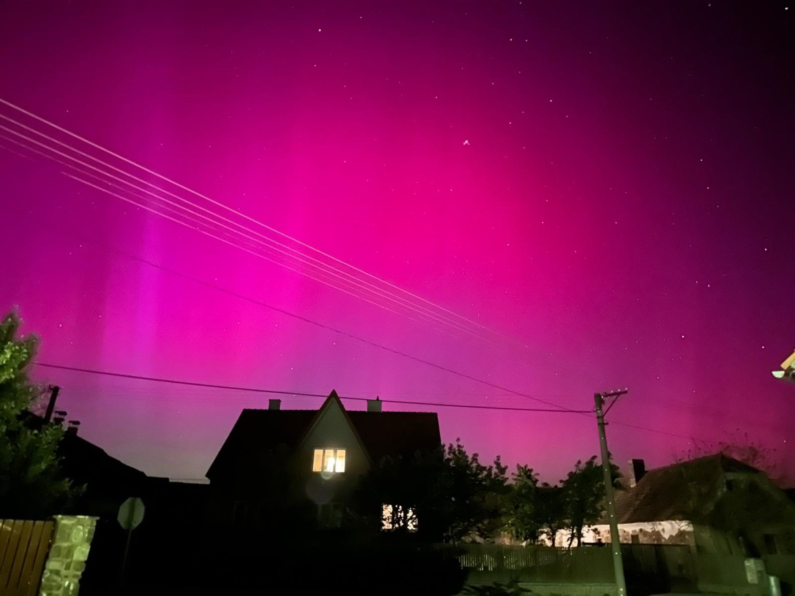 Polární záře na Písecku - Polární záře nad Českem (12/14)