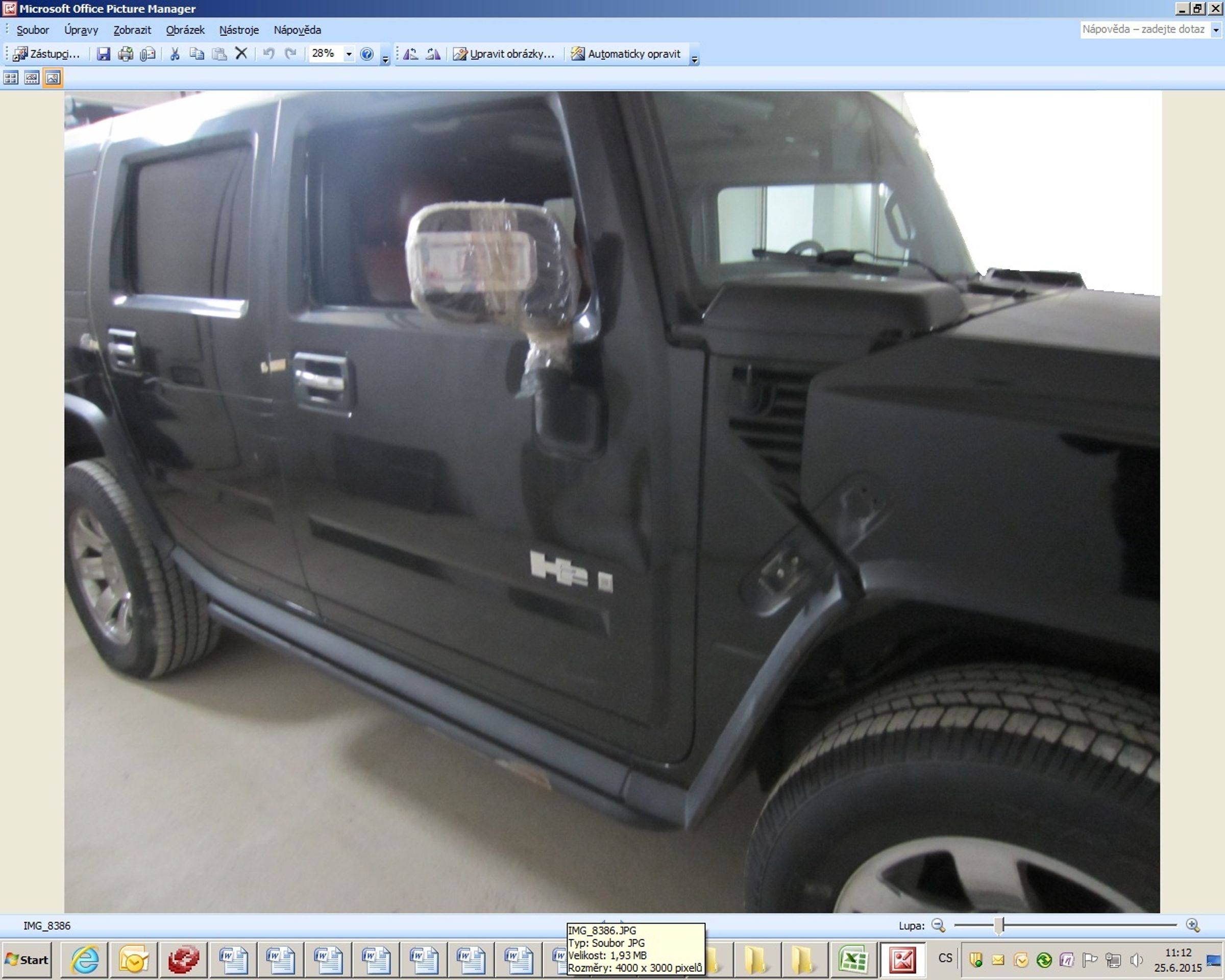 ÚZSVM: Hummer H2 - černý - 3 - GALERIE: Hummer H2 - černý (3/3)