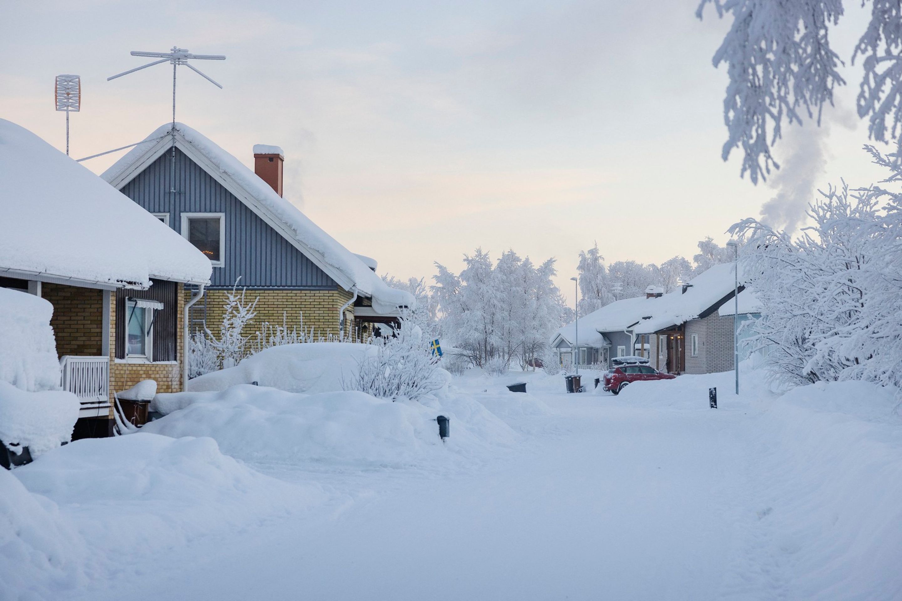 Mráz ve Švédsku, Kiruna - Mráz ve Skandinávii (2/6)