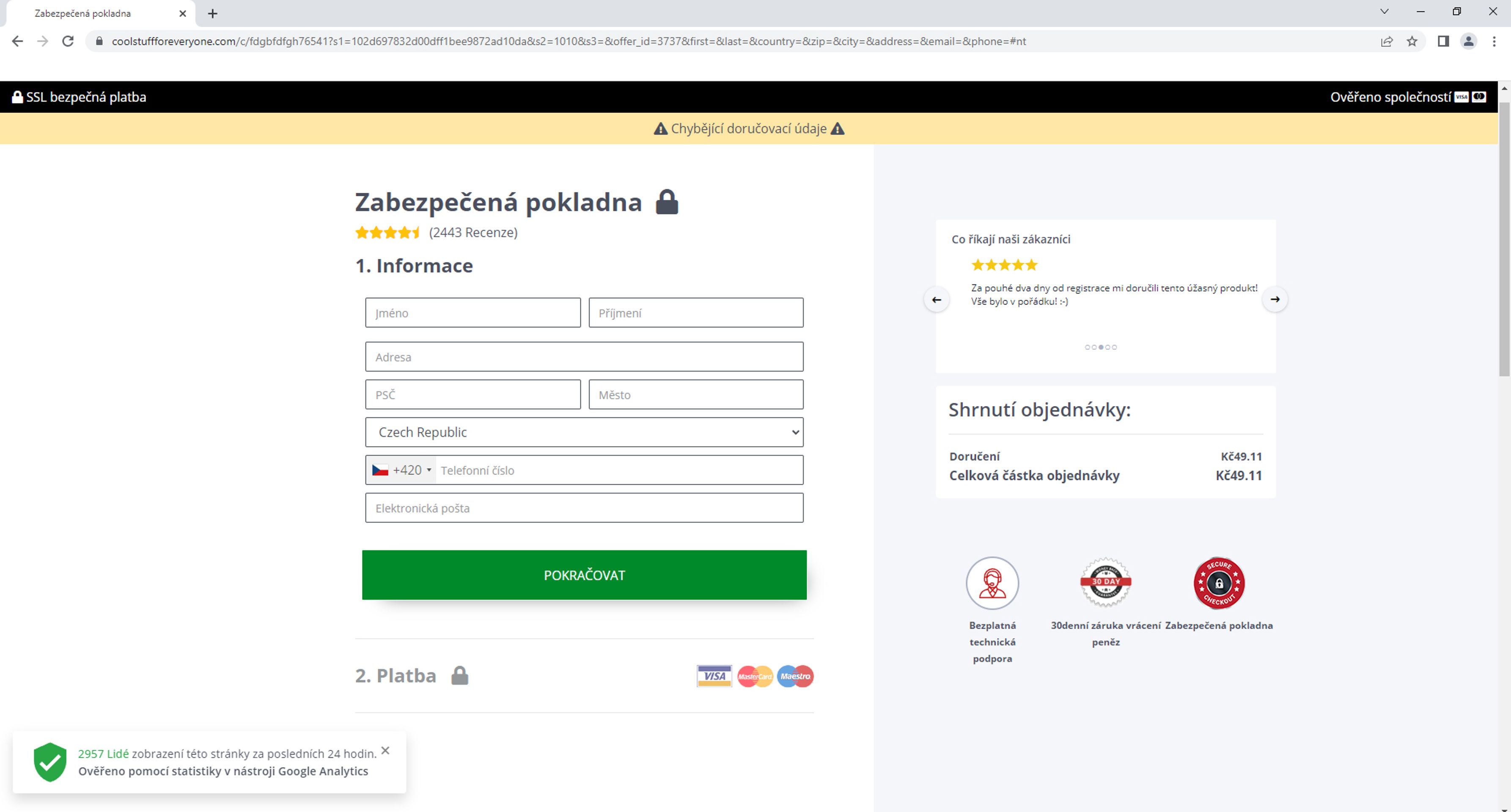 Podvodné zprávy (2) - Podvodné textové zprávy (2/4)