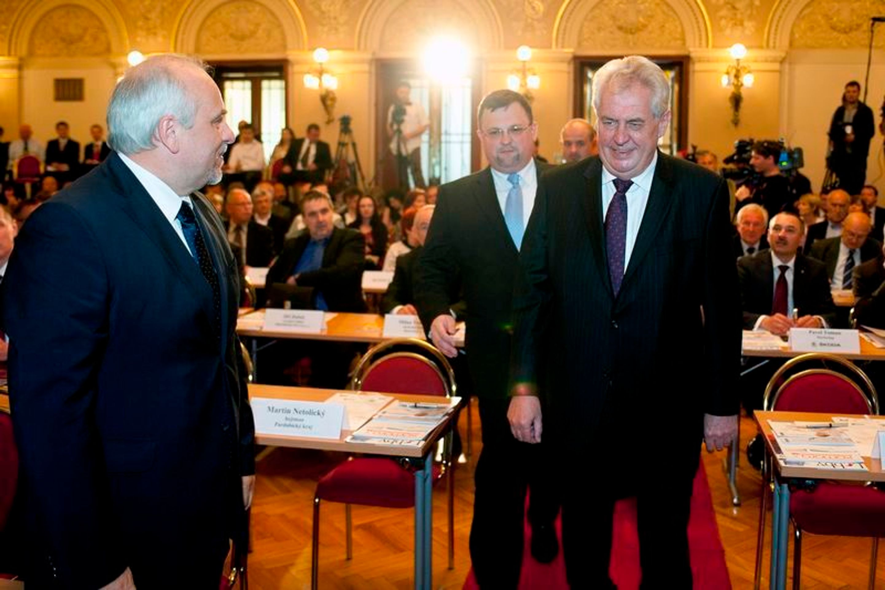 Zeman na Žofíně - 2 - GALERIE: Miloš Zeman na Žofíně (4/8)