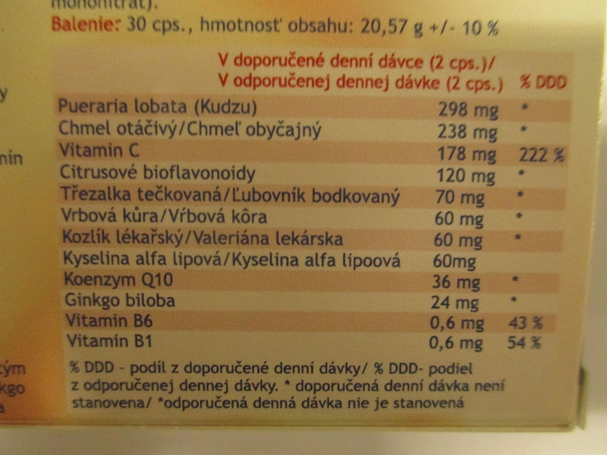 Potravinářská inspekce zakázala doplněk stravy téměř bez vitamínů - 3 - GALERIE: Potravinářská inspekce zakázala doplněk stravy téměř bez vitamínů (3/4)