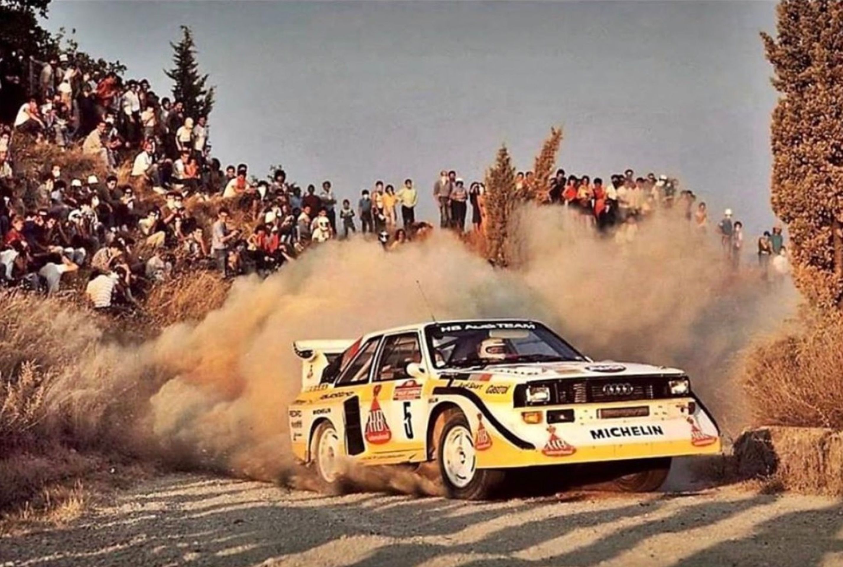 Fotograf vytvořil celé scény z Lega podle historických snímků - 20 - Fotogalerie: Úžasné scény z Lega zachycují legendární Audi Quattro (7/13)