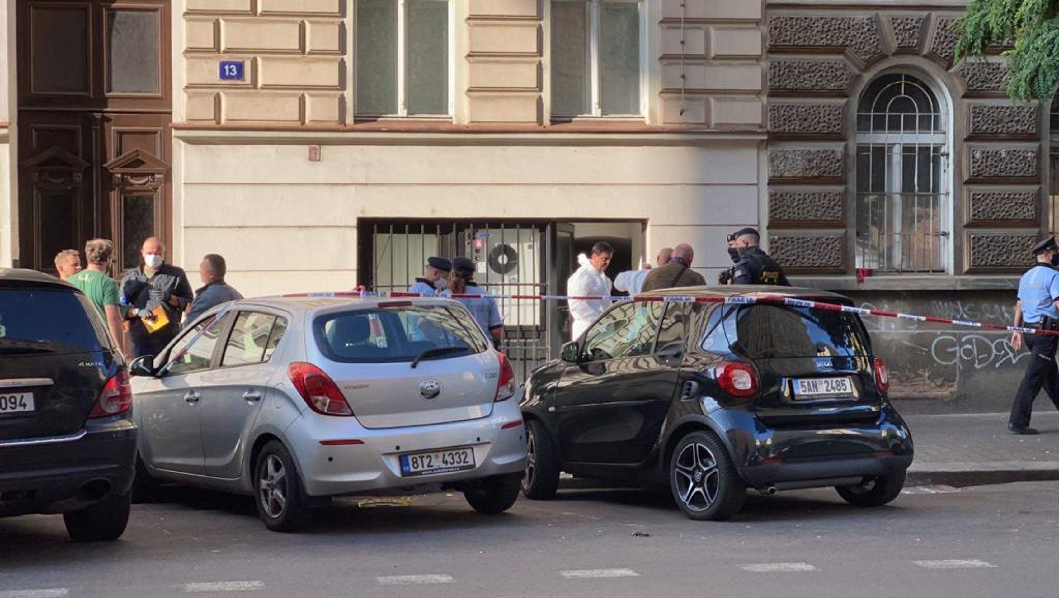 Nález těla v Praze - 1 - GALERIE: Muž, kterého našli v Praze, byl zřejmě zavražděn (1/10)
