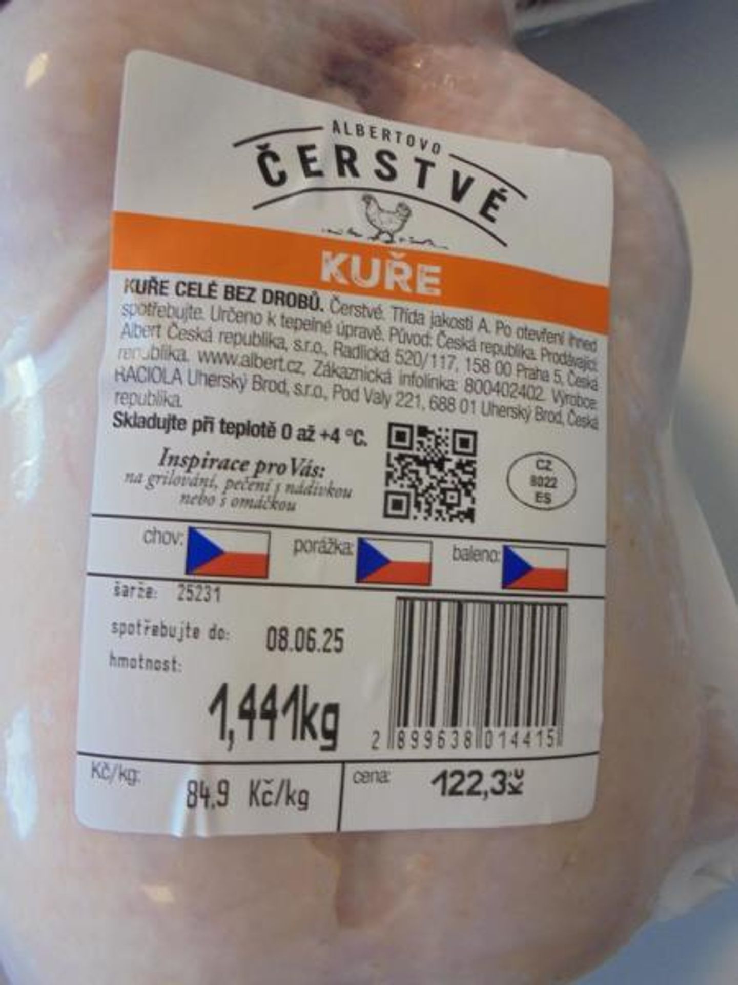 KUŘE CELÉ BEZ DROBŮ - Závadné potraviny (5/10)