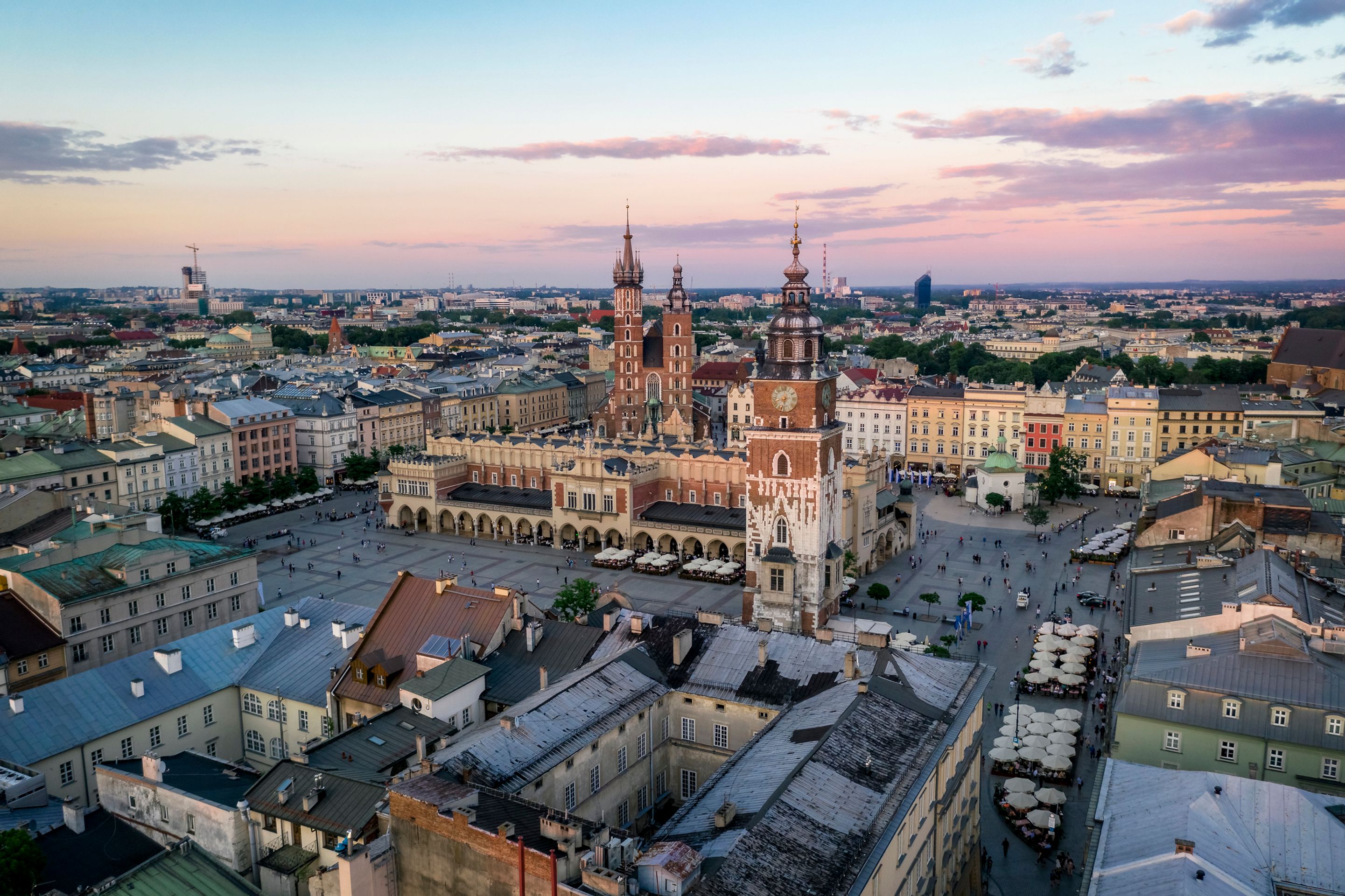 Krakovský Rynek - Krakov - krásné město v srdci Polska (1/10)