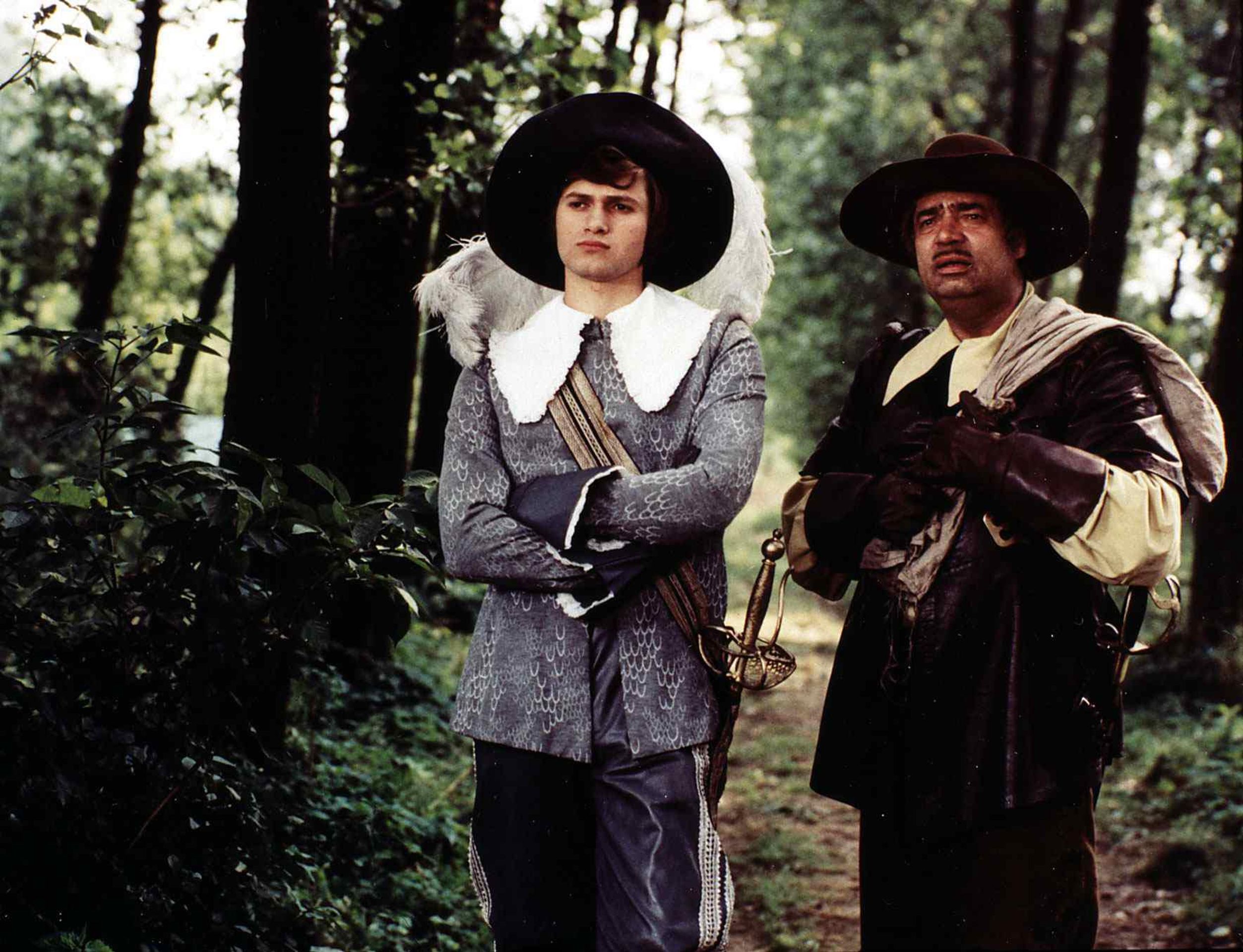 Jan Hrušínský a Vladimír Menšík v pohádce Jak se budí princezny, 1977 - Rodina Hrušínských (3/7)