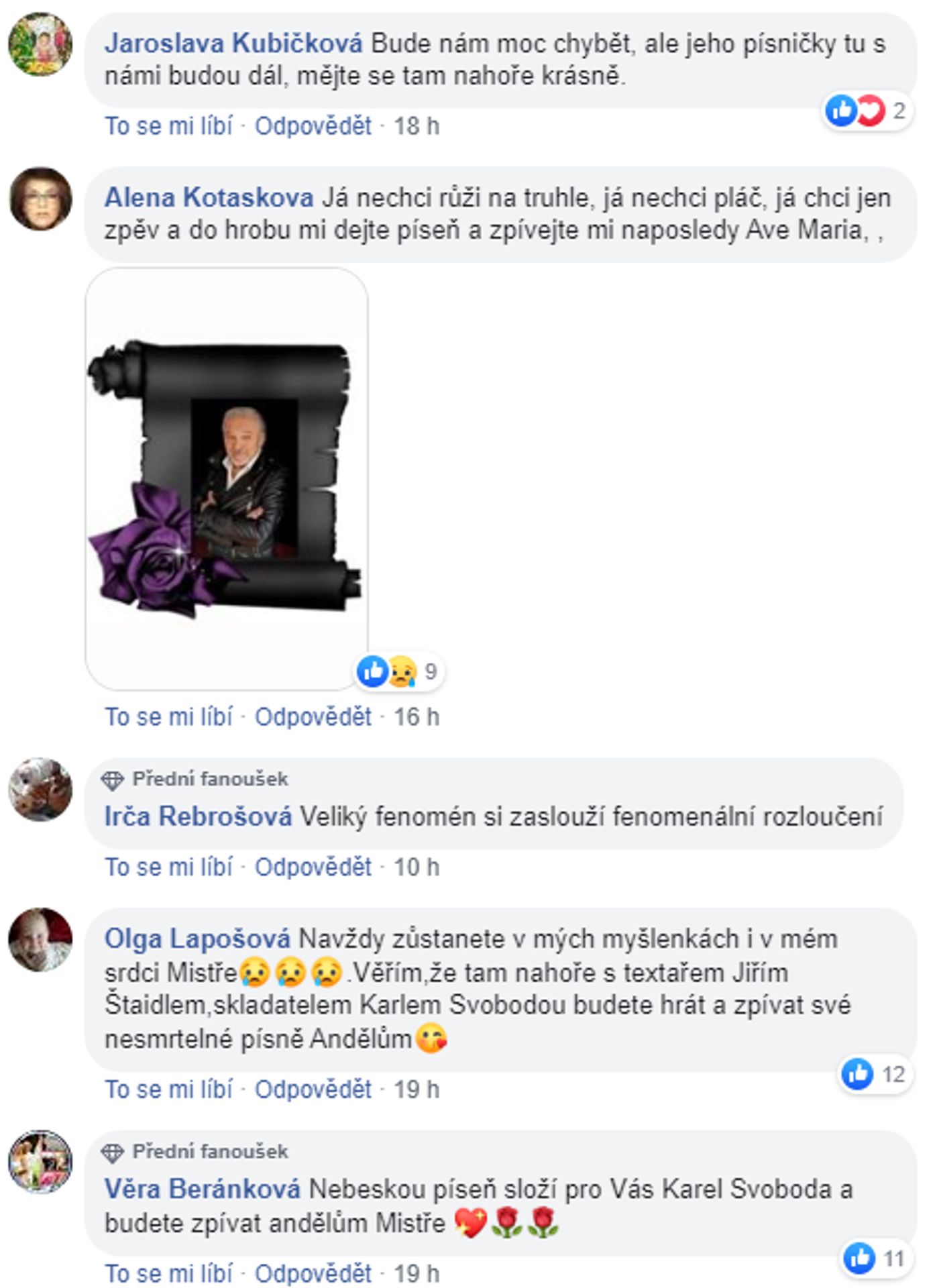 Vzkazy Karlu Gottovi - 8 - GALERIE: Vzkazy Karlu Gottovi (8/8)