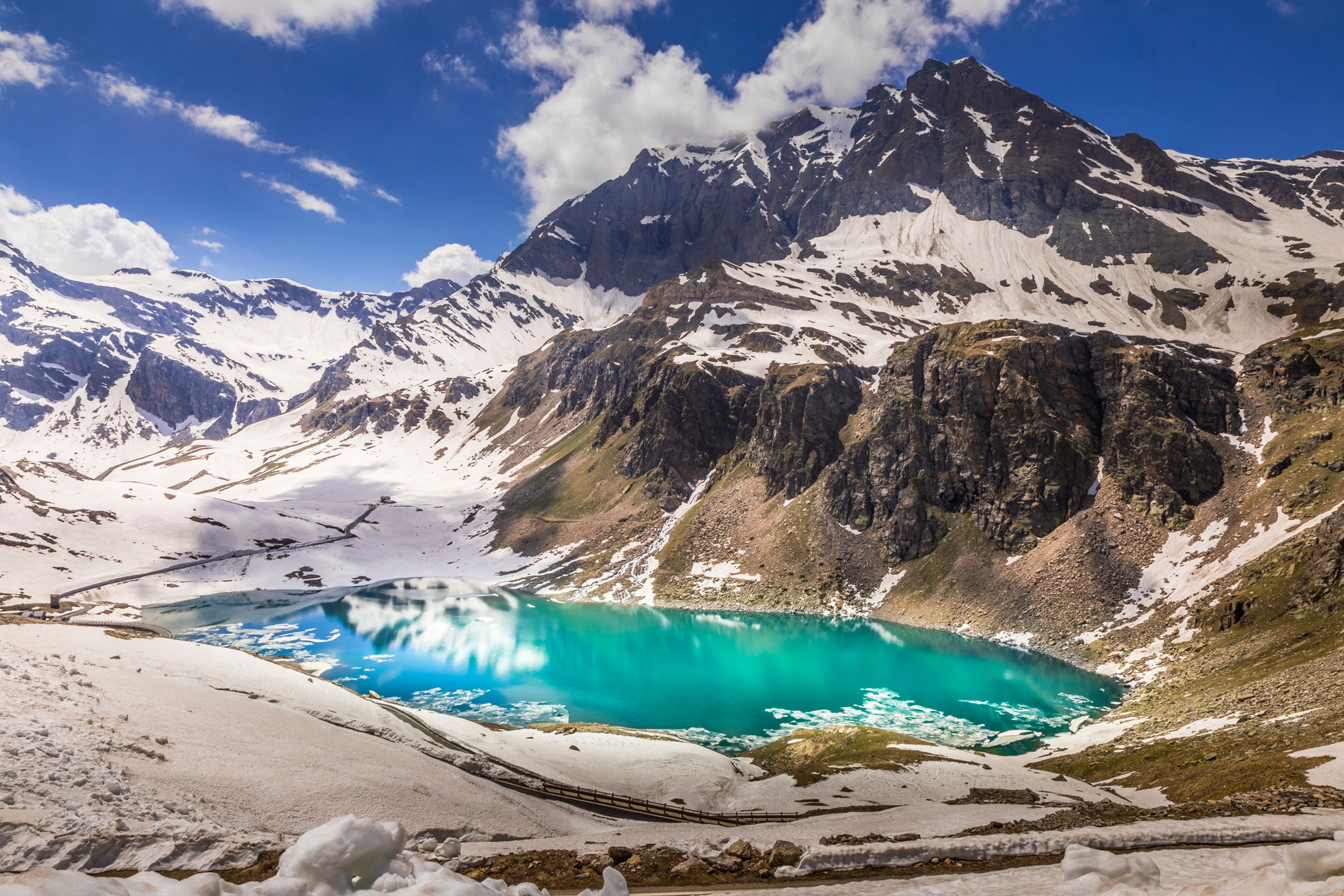 Itálie Národní park Gran Paradiso - Itálie - zajímavá místa (8/12)