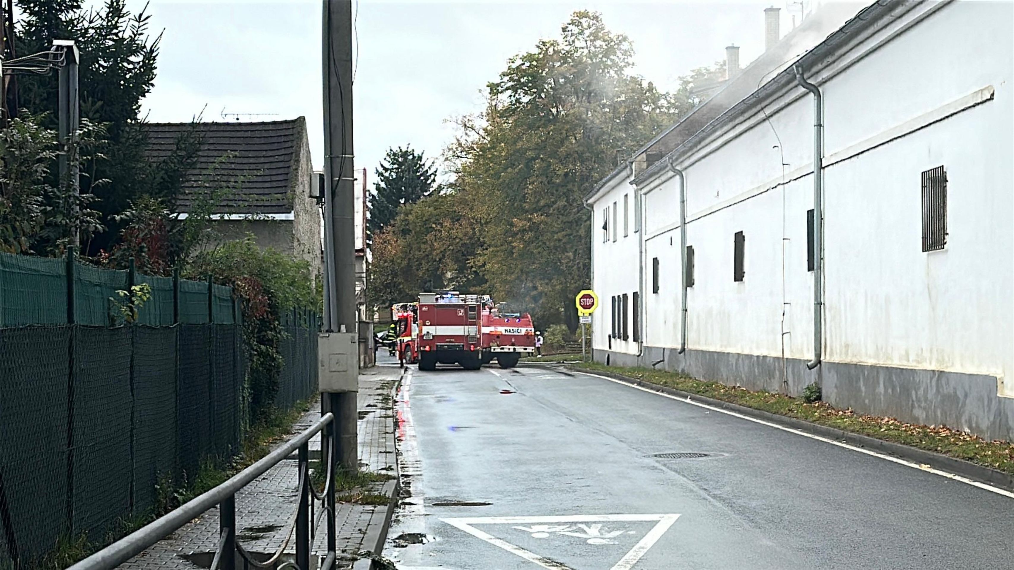 Požár haly v Nehvizdech - Požár haly v Nehvizdech (14/18)