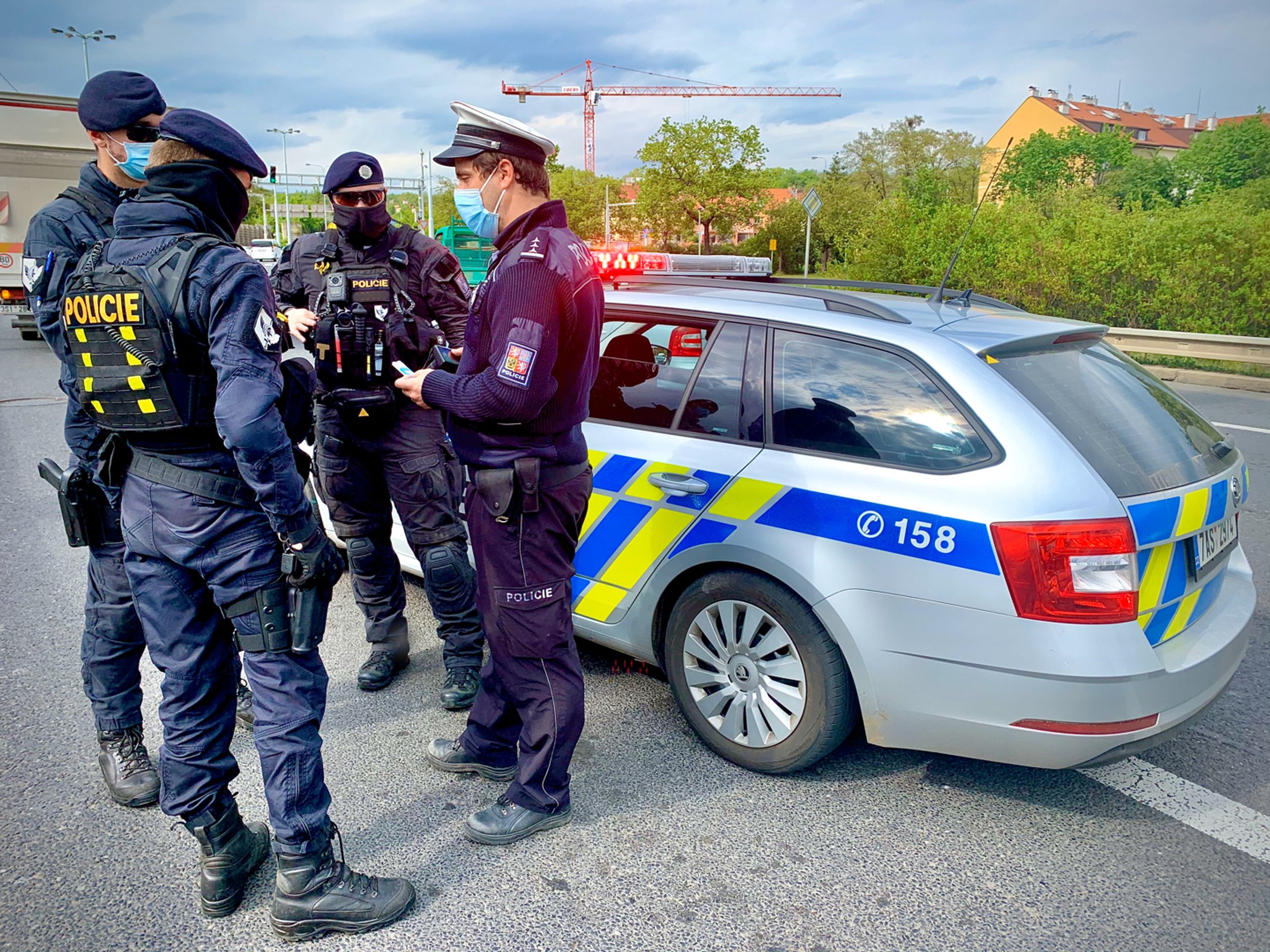 Policejní honička Prahou - 2 - GALERIE: Policejní honička Prahou (2/6)