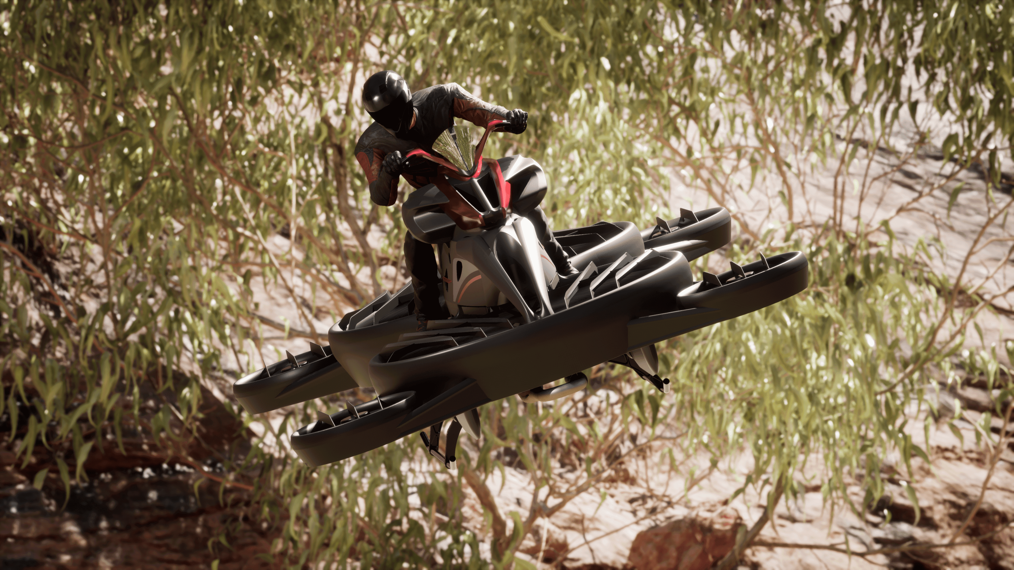 Japonský hoverbike XTurismo - Létající motorka z Japonska - hoverbike XTurismo (4/6)