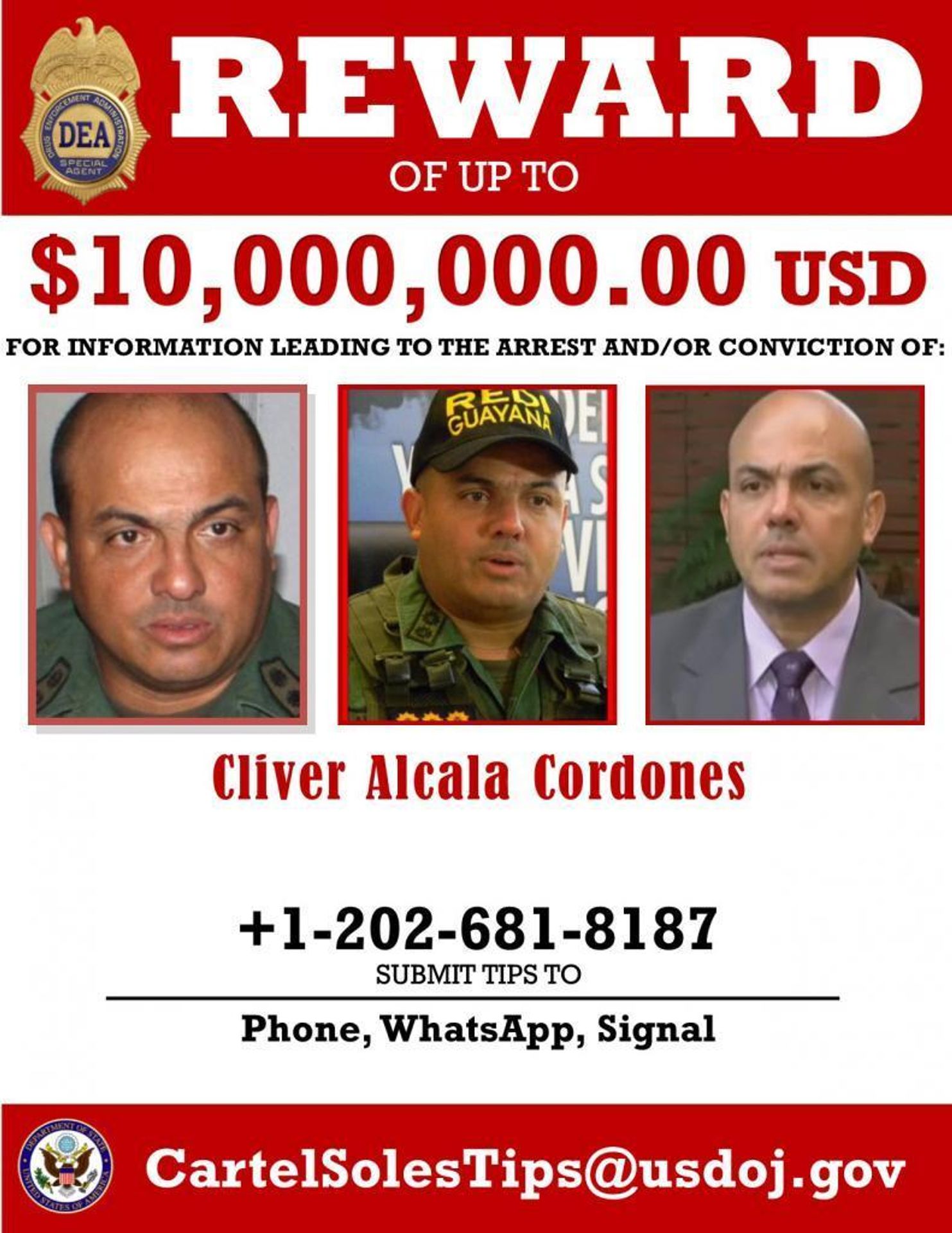 DEA wanted - 1 - GALERIE: DEA vypsala odměnu na Madura (4/4)