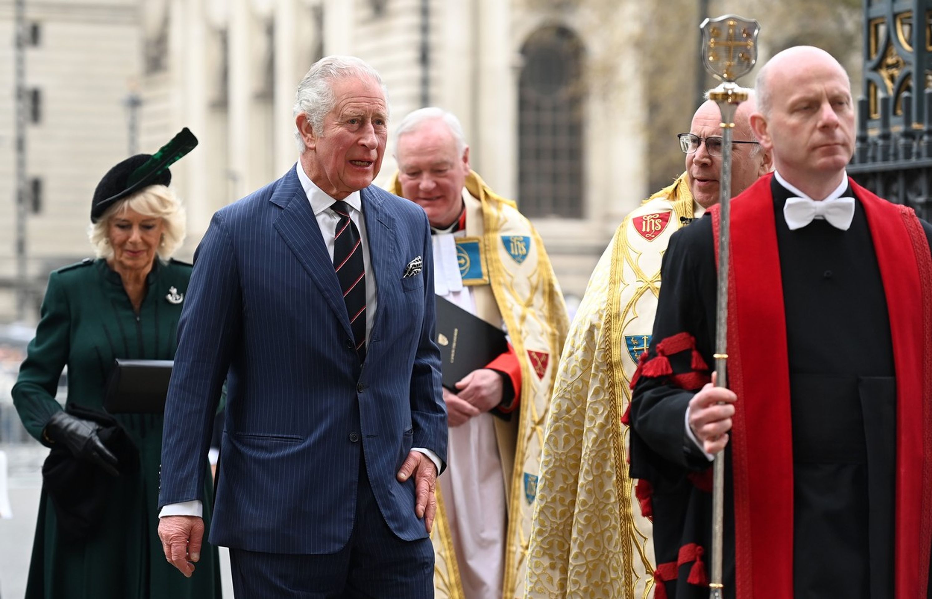 Vzpomínkový obřad prince Philipa ve Westminsterském opatství - princ Charles - Vzpomínkový obřad prince Philipa ve Westminsterském opatství (2/6)