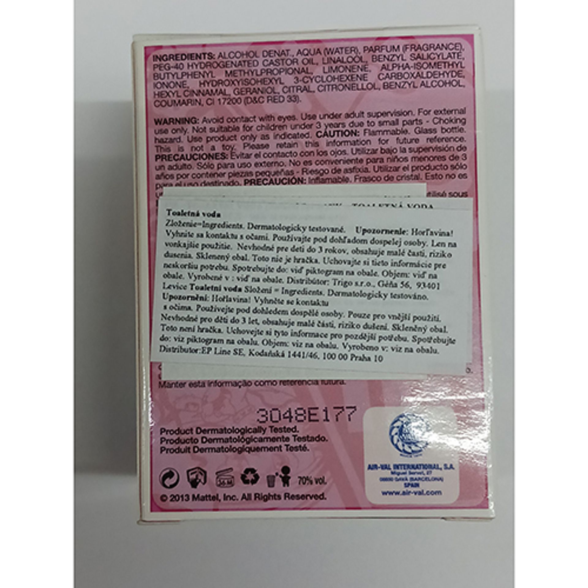 Toaletní voda Monster High (2) - Zdraví nebezpečná kosmetika (18/21)