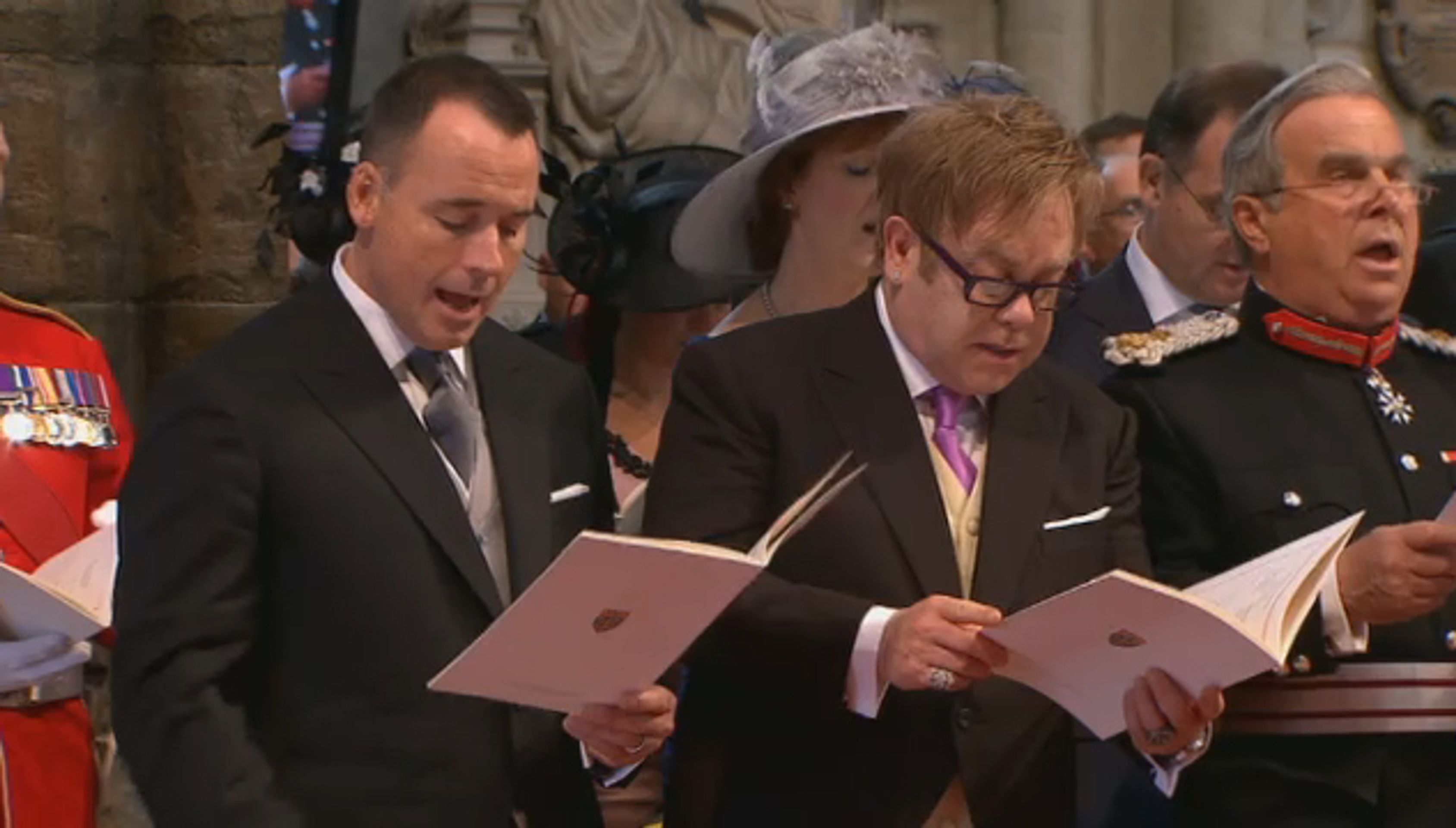 Královská svatba : Elton John - GALERIE: Královská svatba (5/19)