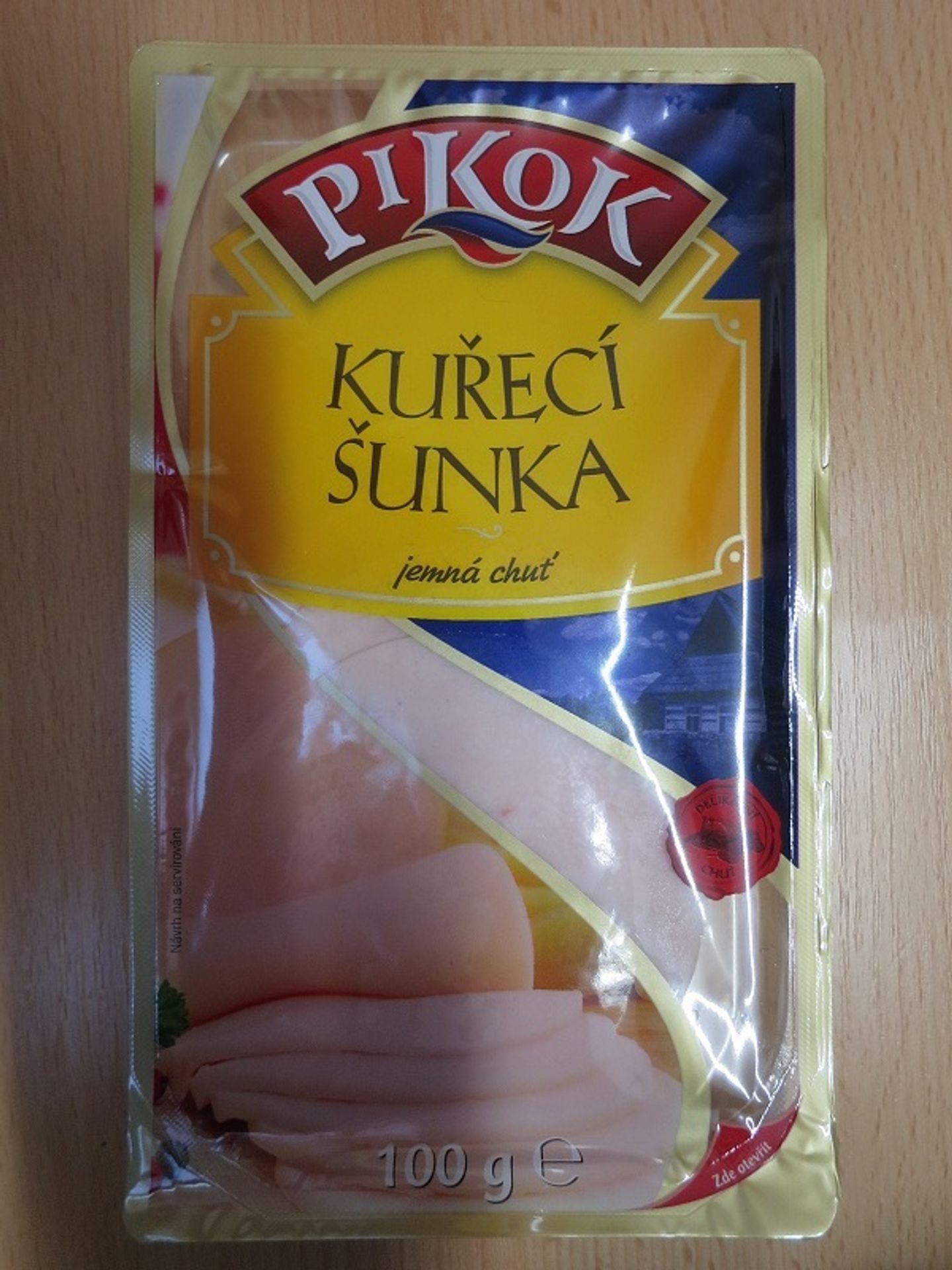Falšované masné a mléčné výrobky ze zahraničí - Pikok kuřecí šunka - GALERIE: Falšované masné a mléčné výrobky ze zahraničí (5/10)