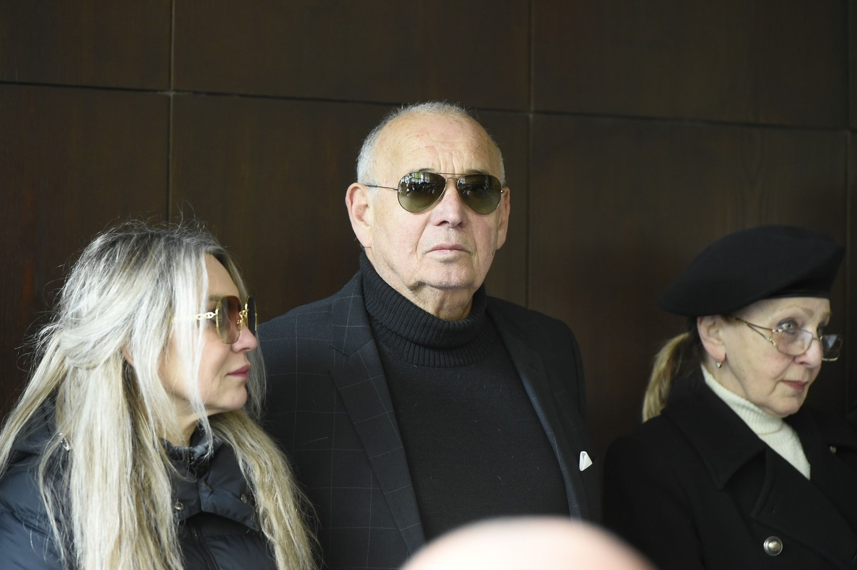 Ivan Vyskočil na pohřbu Josefa Luafera - Pohřeb Josefa Laufera (8/19)