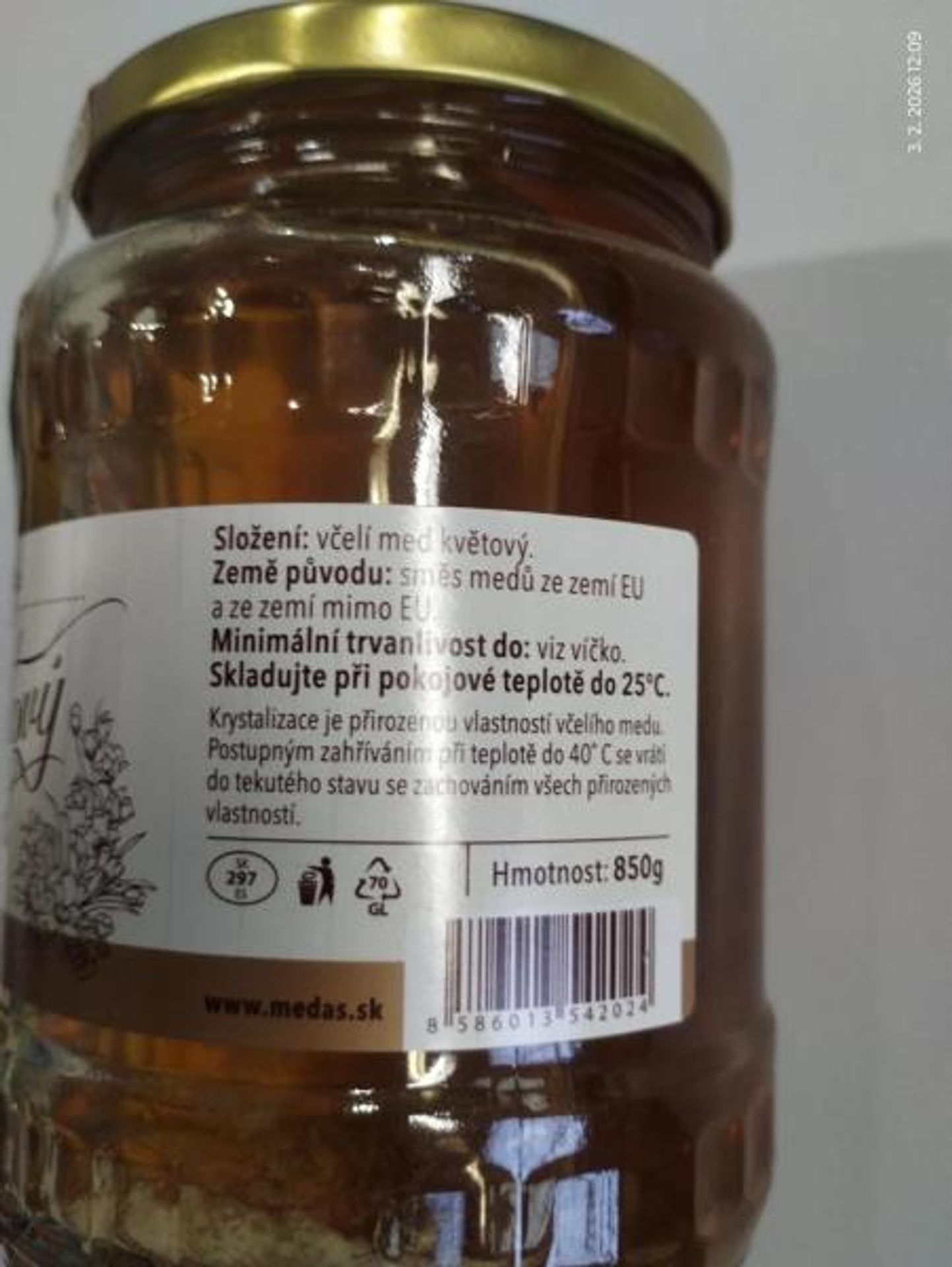 Květový med, zlatý úl - Závadný med, sušenky a oříšky (4/14)