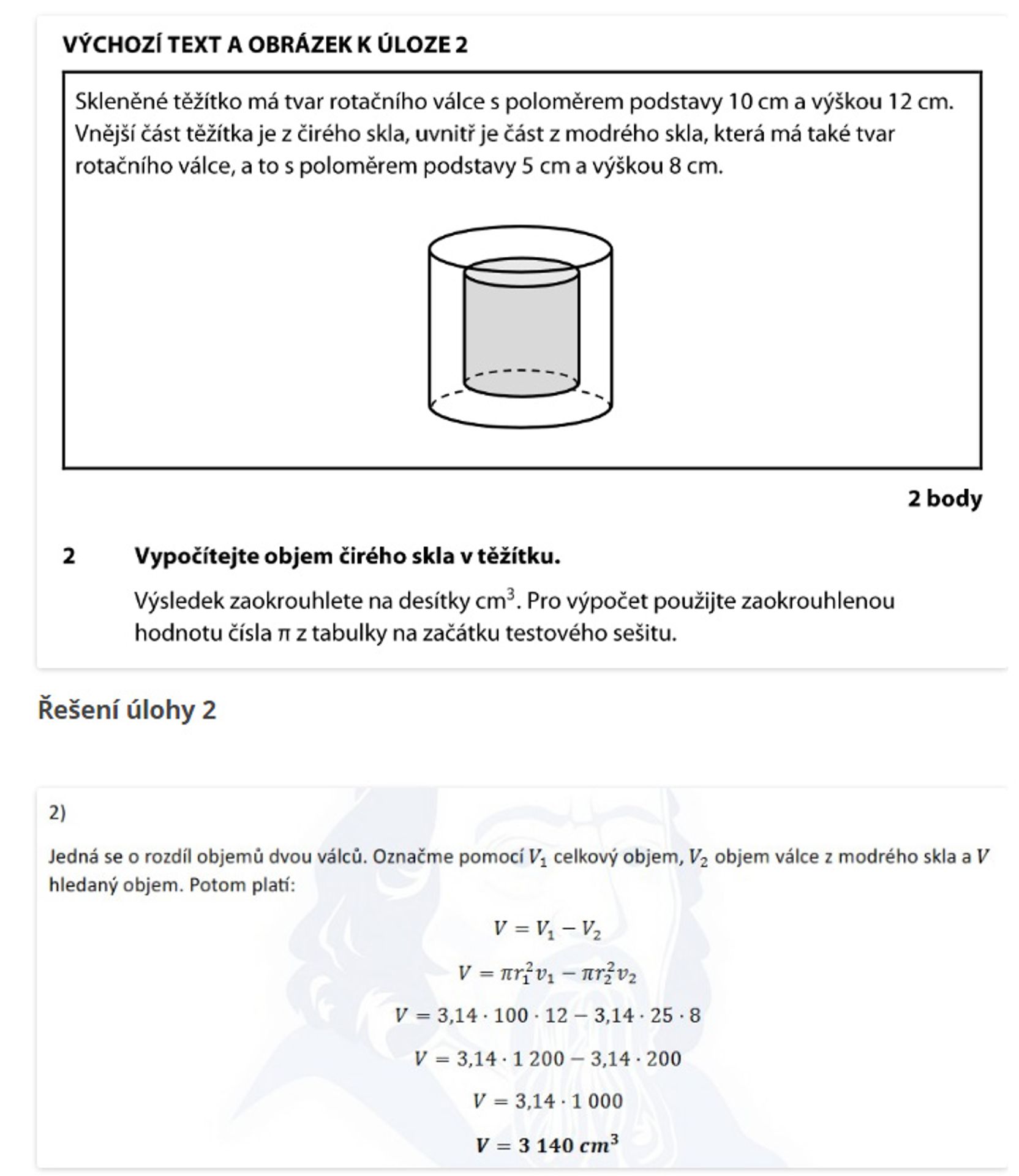 Úloha2 - Přijímací zkouška z Matematiky (3/17)