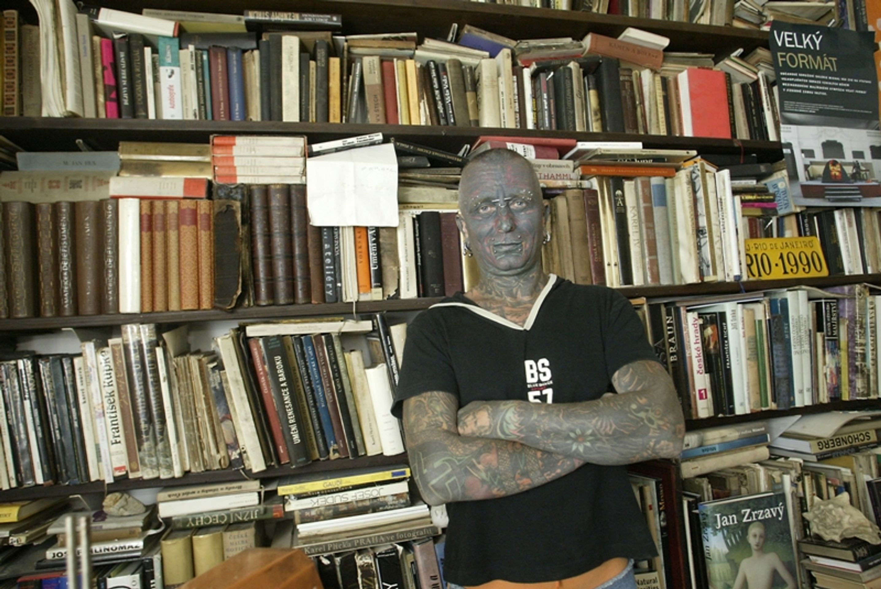 Vladimír Franz a jeho knihovna - GALERIE: Vladimír Franz (4/7)