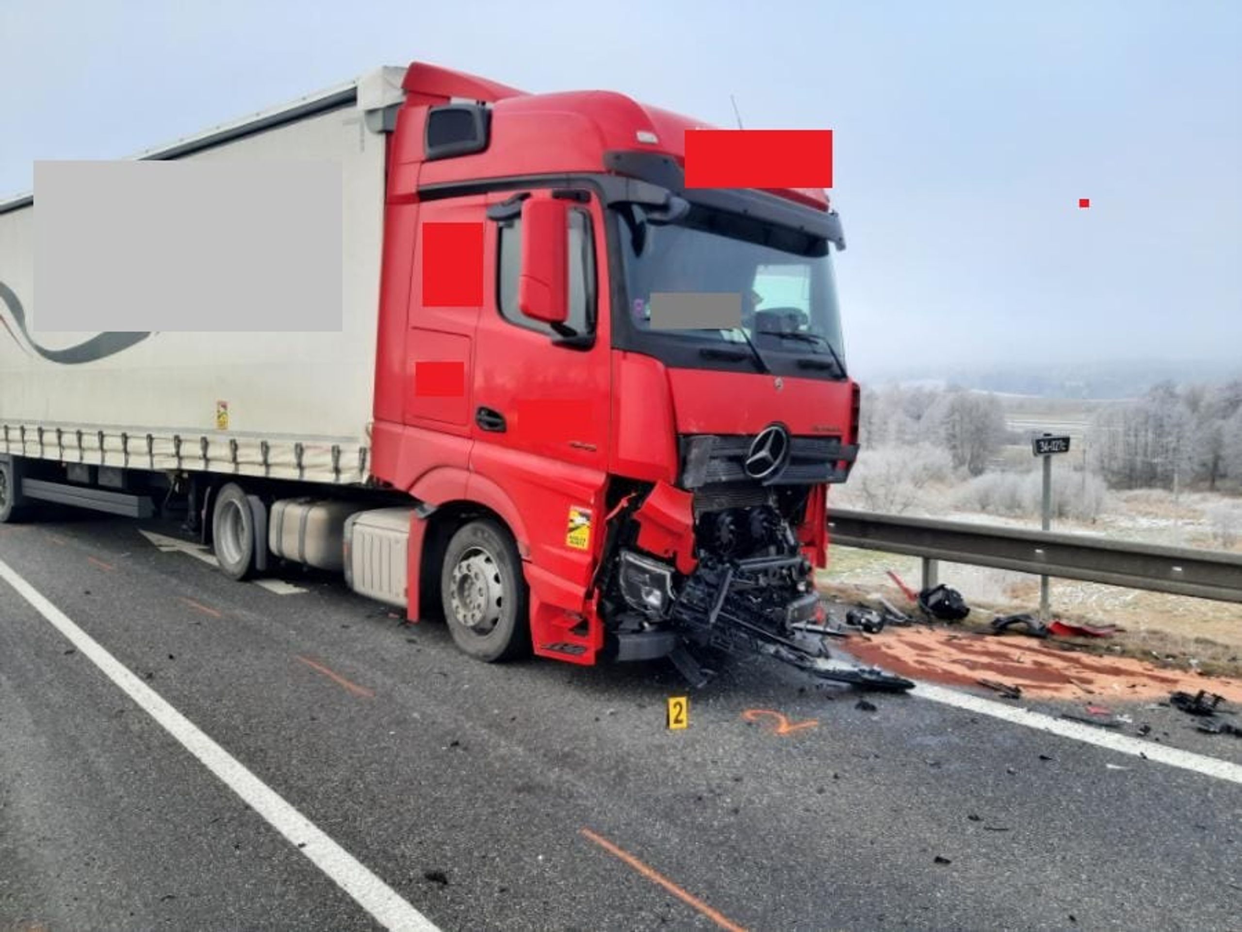 Tragická dopravní nehoda na Pelhřimovsku (2) - Tragická dopravní nehoda na Pelhřimovsku (2/3)
