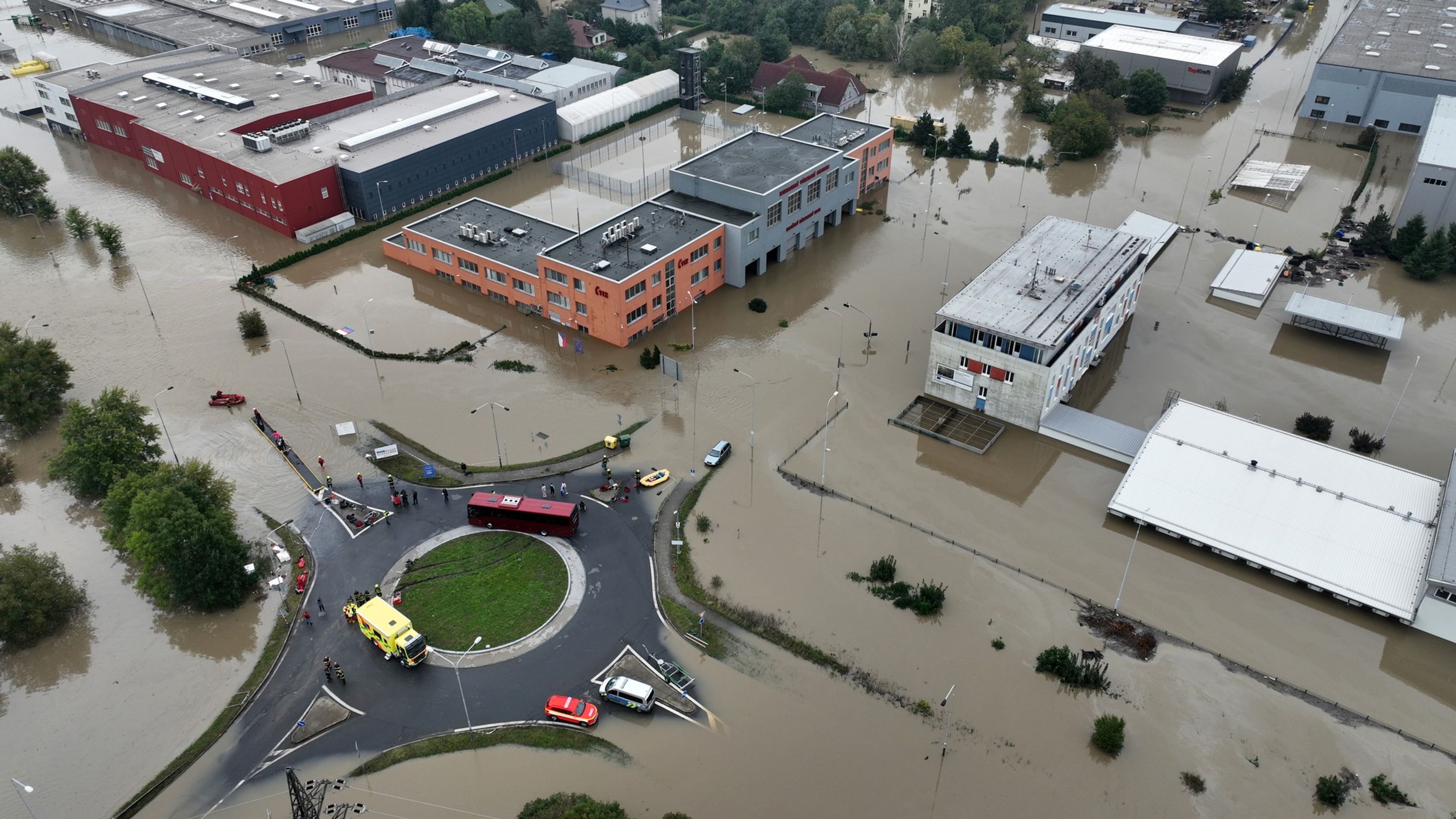 Situace v Ostravě, městské části Přívoz a Mariánské hory, 16. 9. 2024 (9) - Povodně v Česku (12/106)