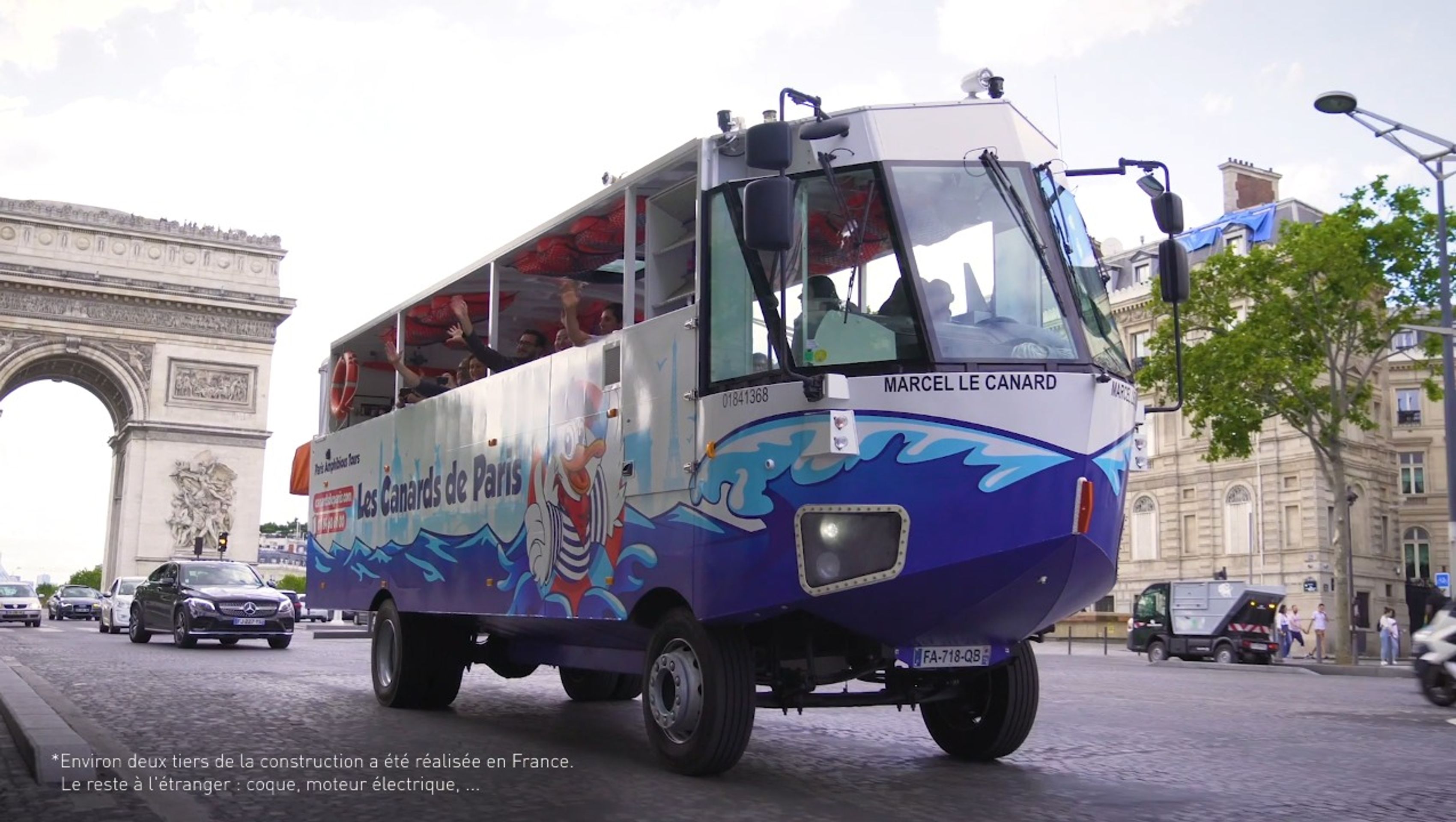 Obojživelný autobus v Paříži - 1 - GALERIE: Obojživelník Marcel (17/17)