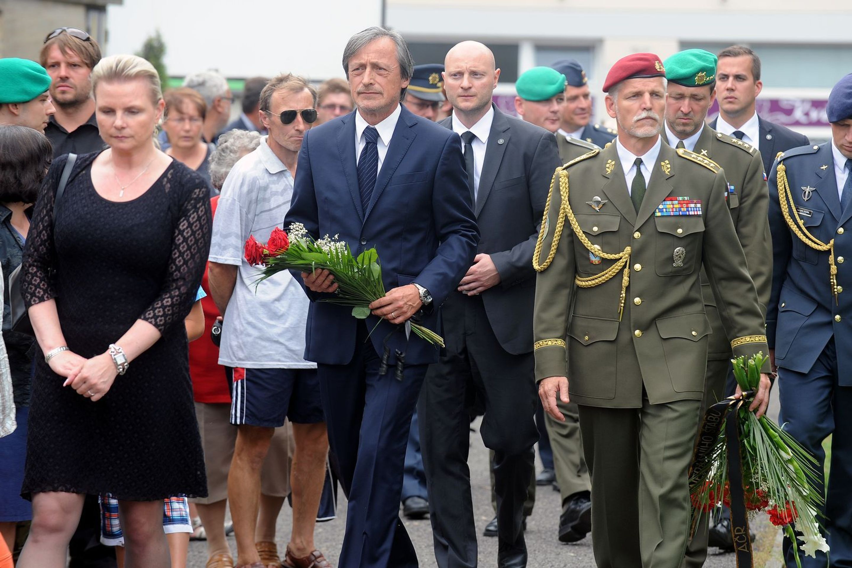 Pohřeb zabitého vojáka z Afghánistánu Ivo Klusáka - 8 - GALERIE: Pohřeb padlého vojáka v Afghánistánu Ivo Klusáka (14/21)