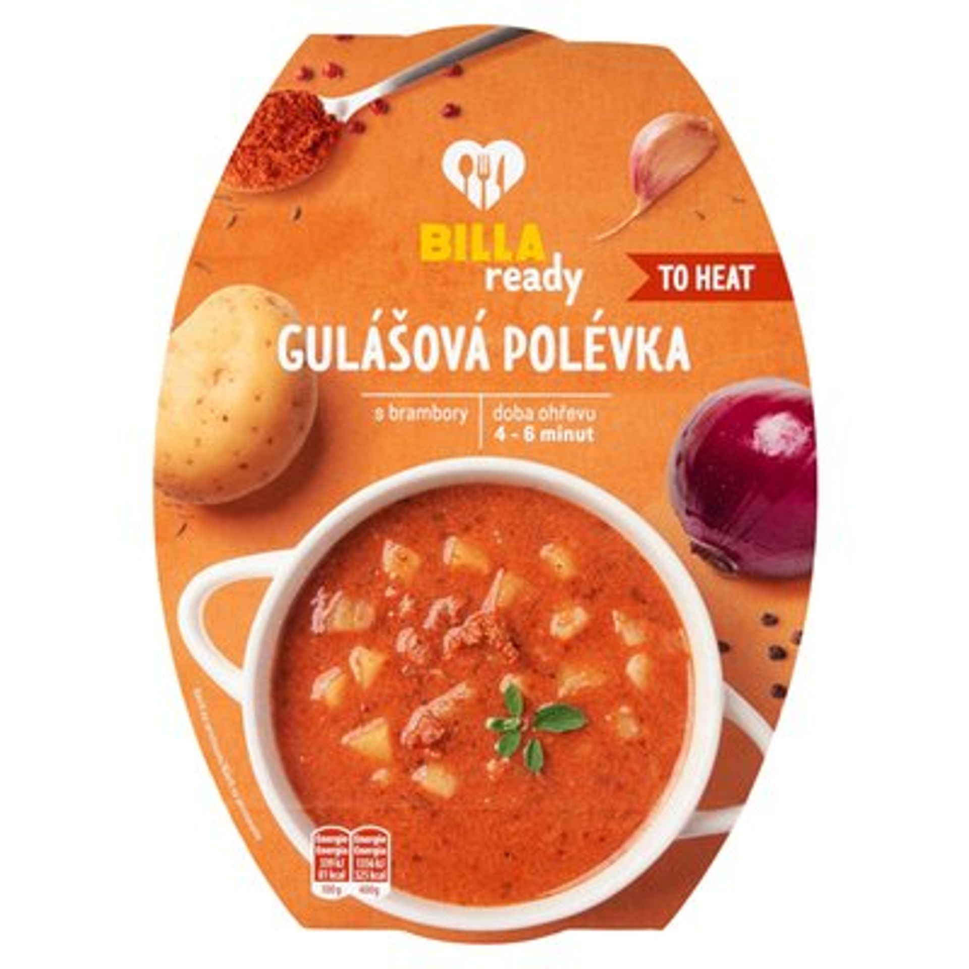 Stahovaná gulášová polévka - Stažená hotová jídla (1/3)