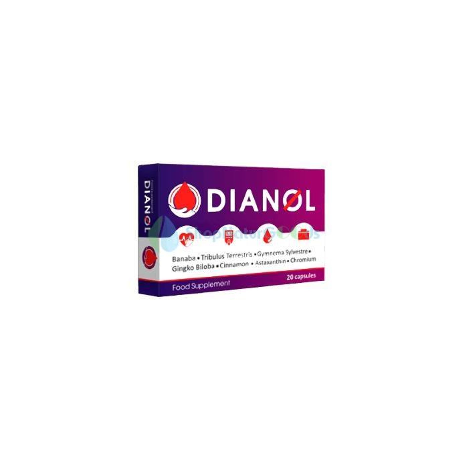 DIANOL, 20 kapslí - MZ ČR – klamavé výrobky (6/22)