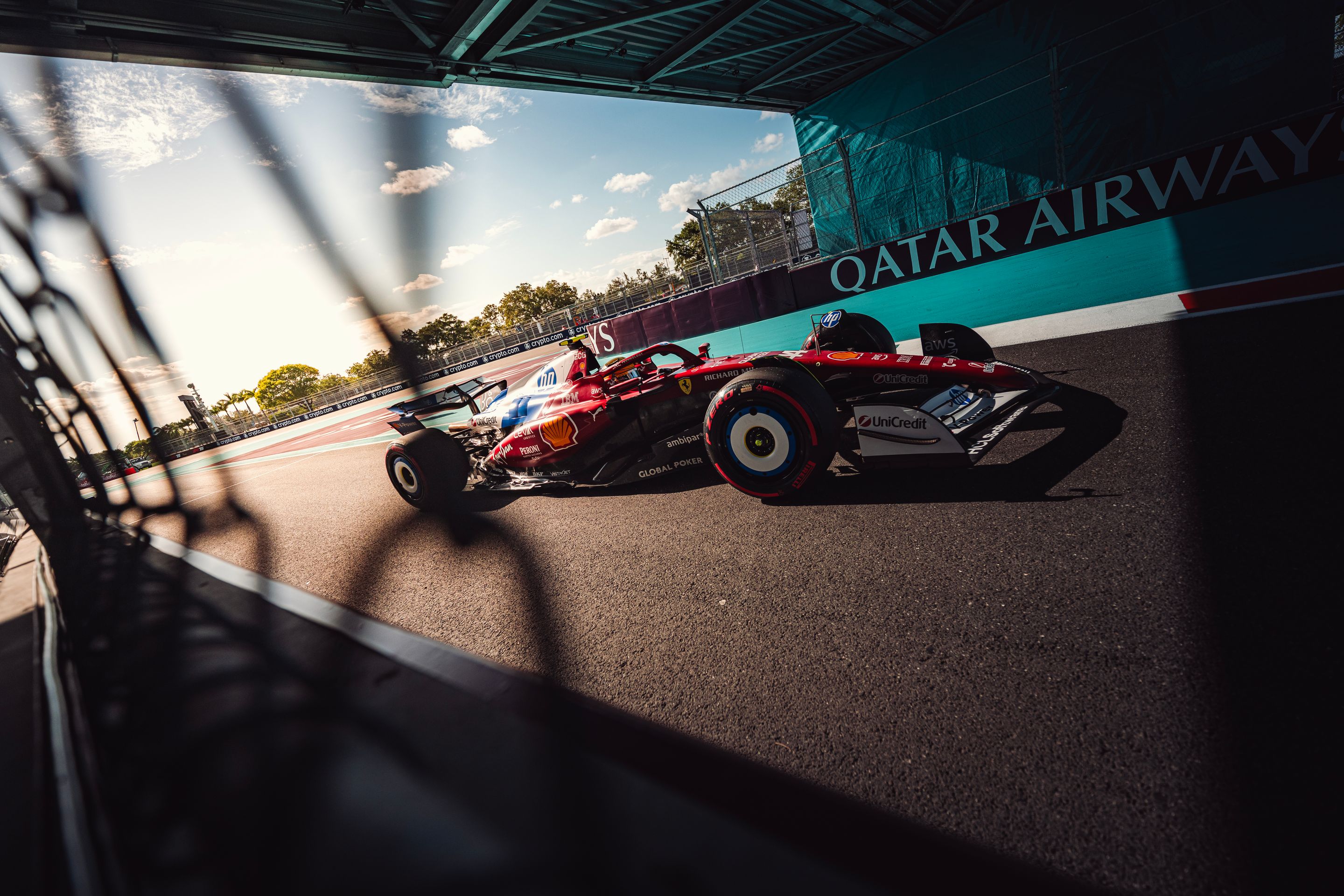 Monopost ze stáje Ferrari - Fotogalerie Mariana Chytky z Formule 1 v Miami (3/10)