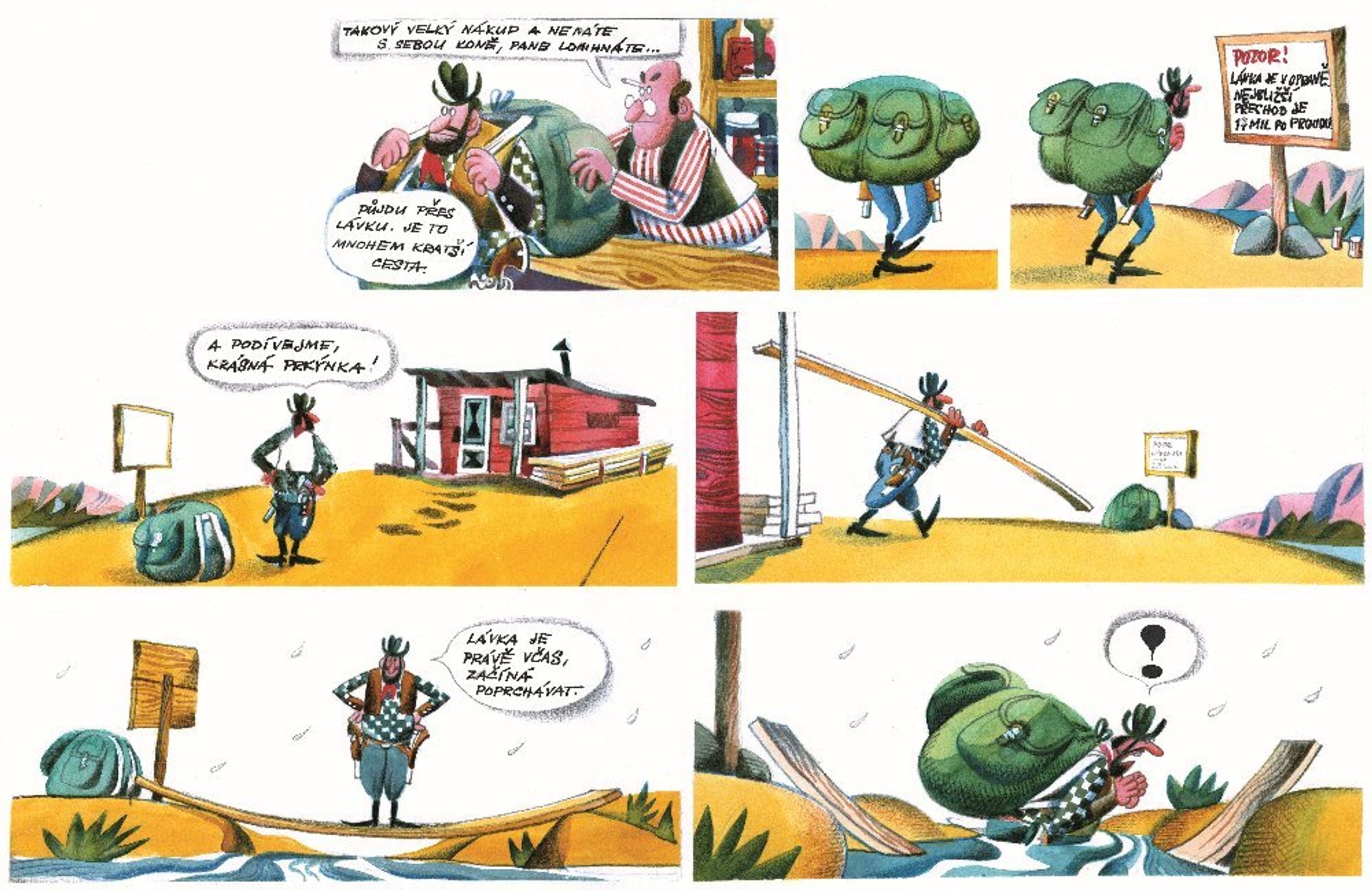 Práce ilustrátora Karla Franty - 7 - GALERIE: Práce ilustrátora Karla Franty (7/18)