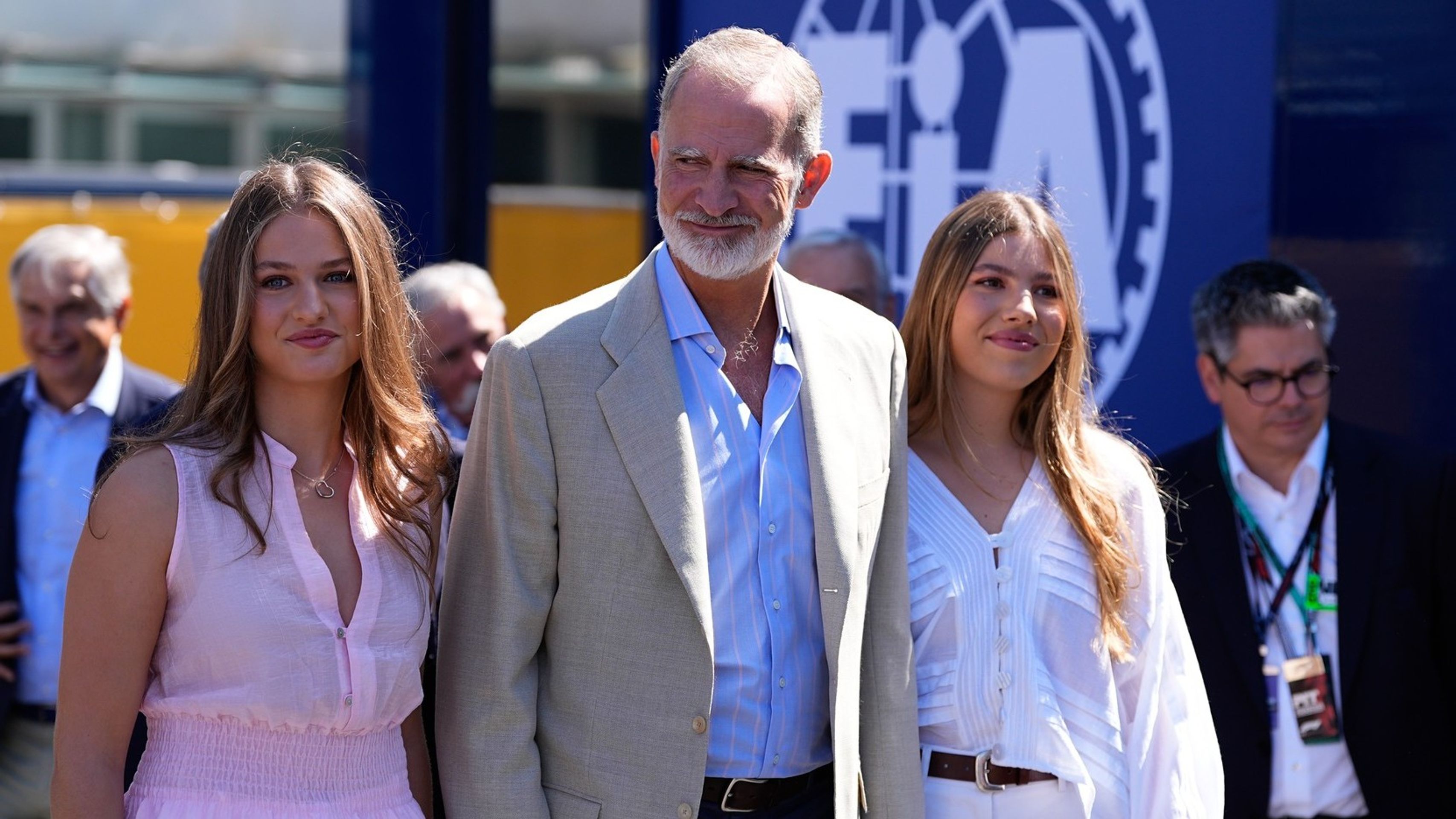 Španělská královská rodina na Velké ceně Španělska - Celebrity na Velké ceně Španělska (9/9)