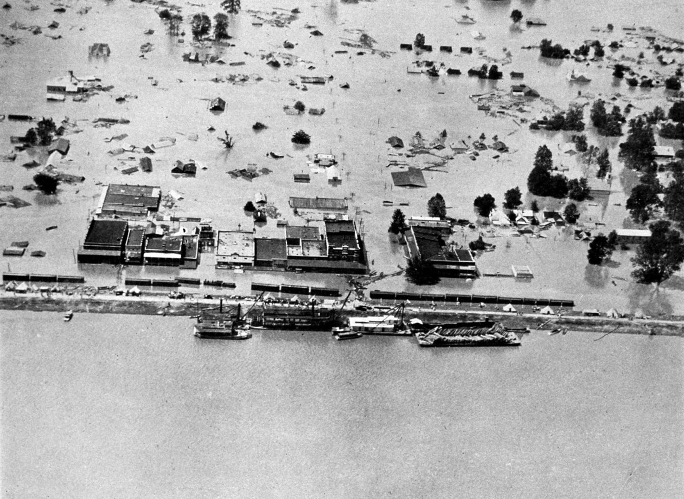 Největší záplavy v historii USA (1927) - GALERIE: Tragické události 15. dubna (3/8)