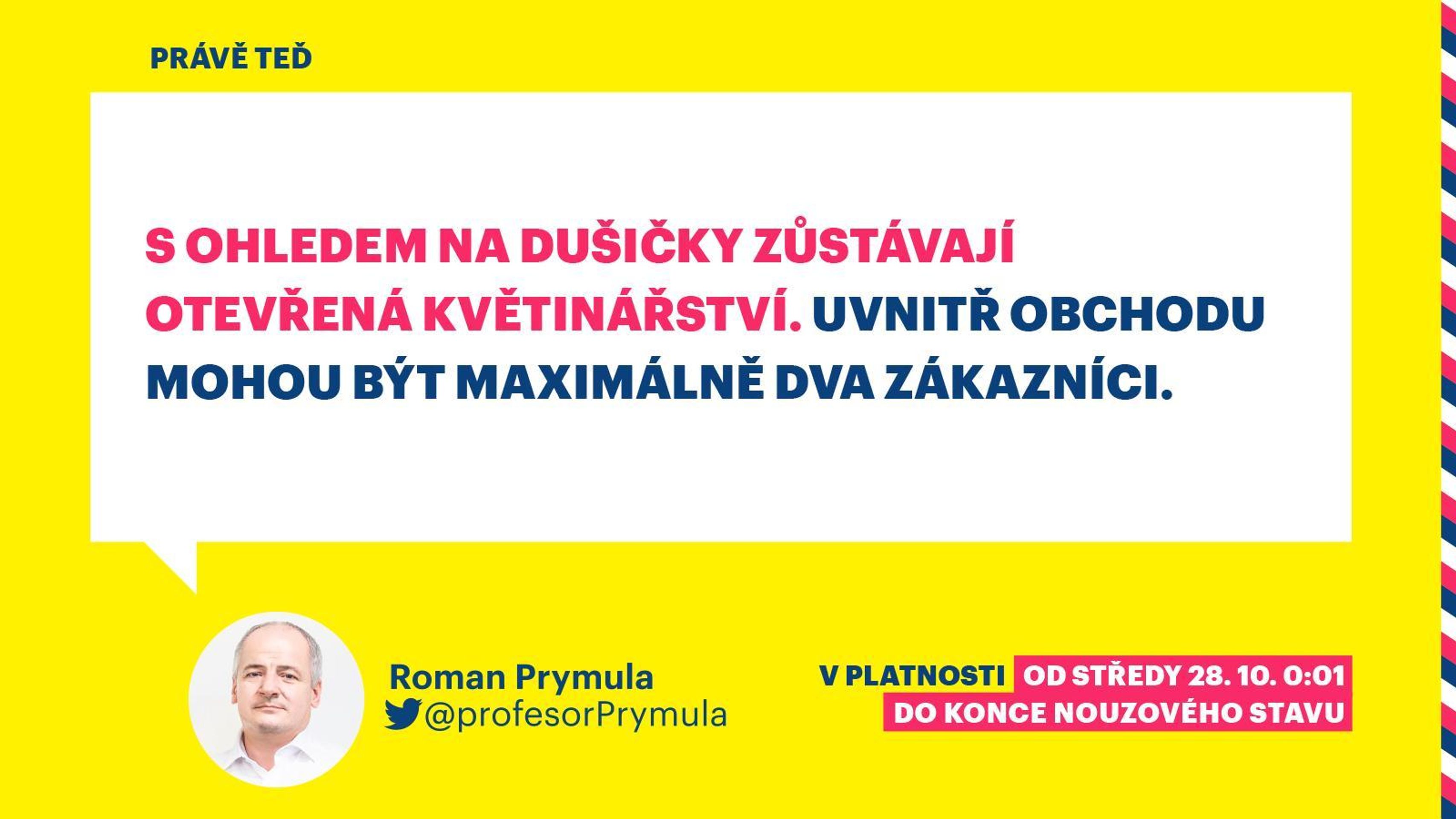 Nová opatření platná od 28. října - 8 - GALERIE: Nová opatření od 28. října (3/6)