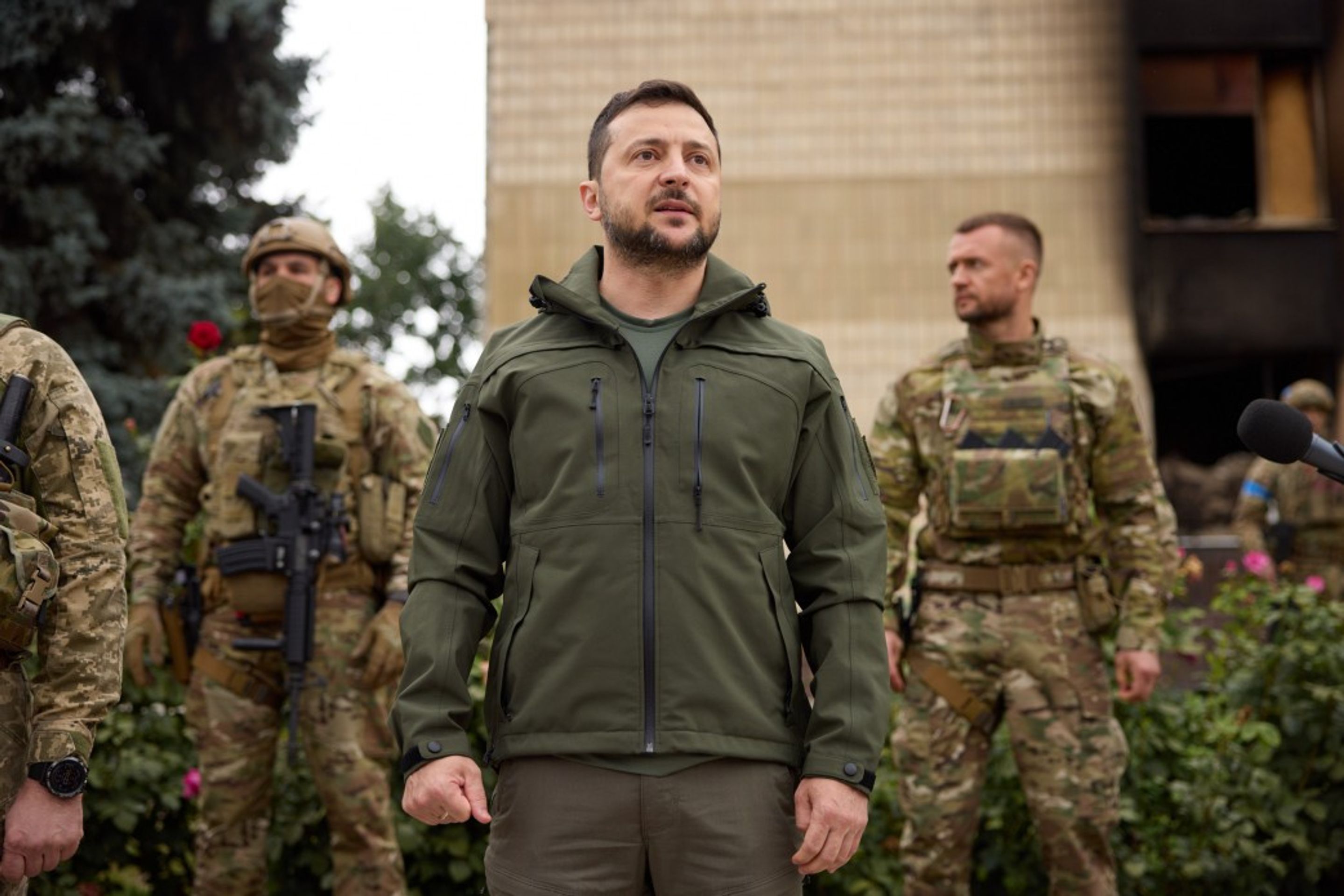 Prezident Zelensky (4) - Prezident Zelensky v Charkově (4/10)