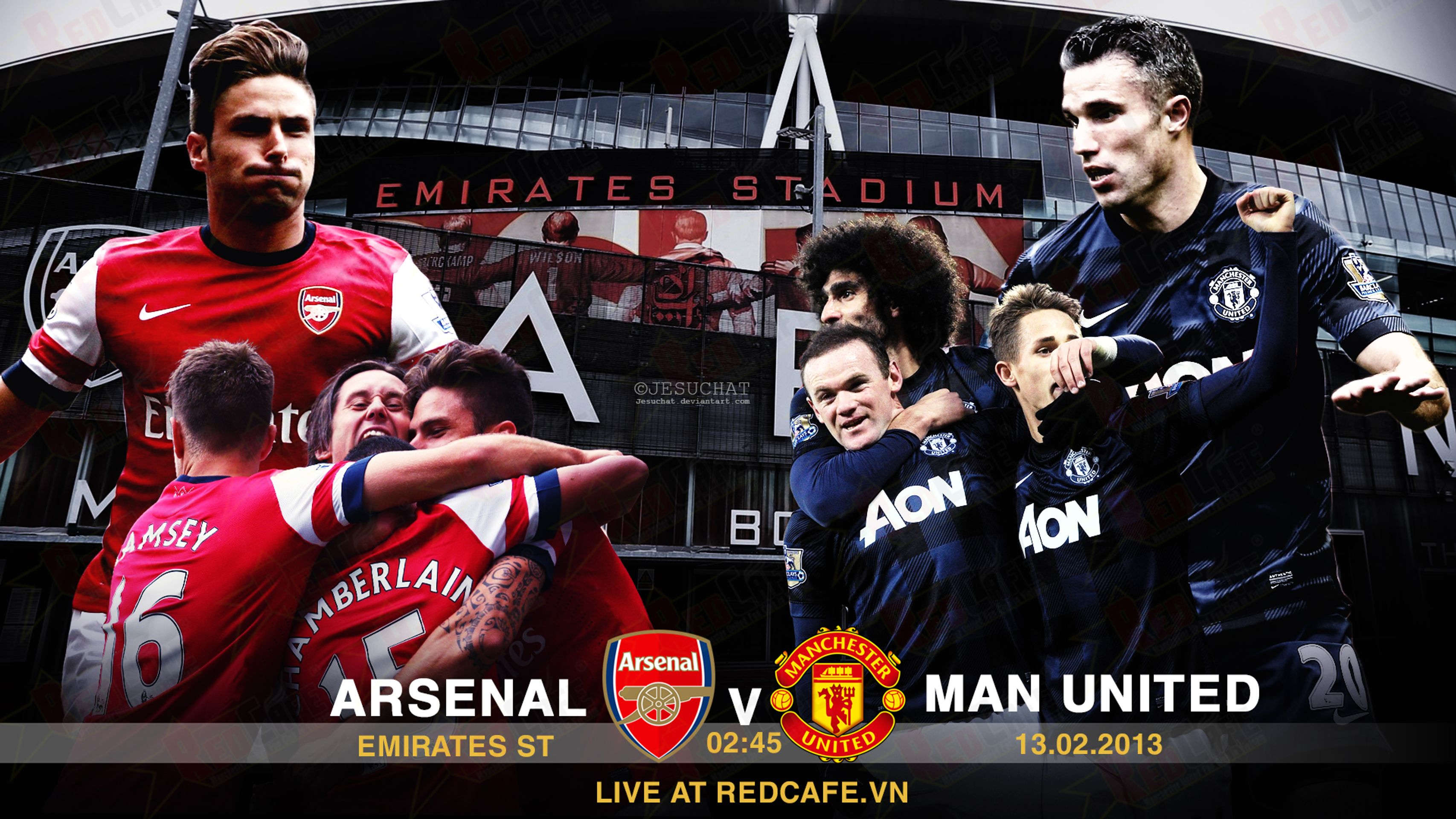 Arsenal v Manchester United - GALERIE: ULICE - Den otevřených dveří (1/10)