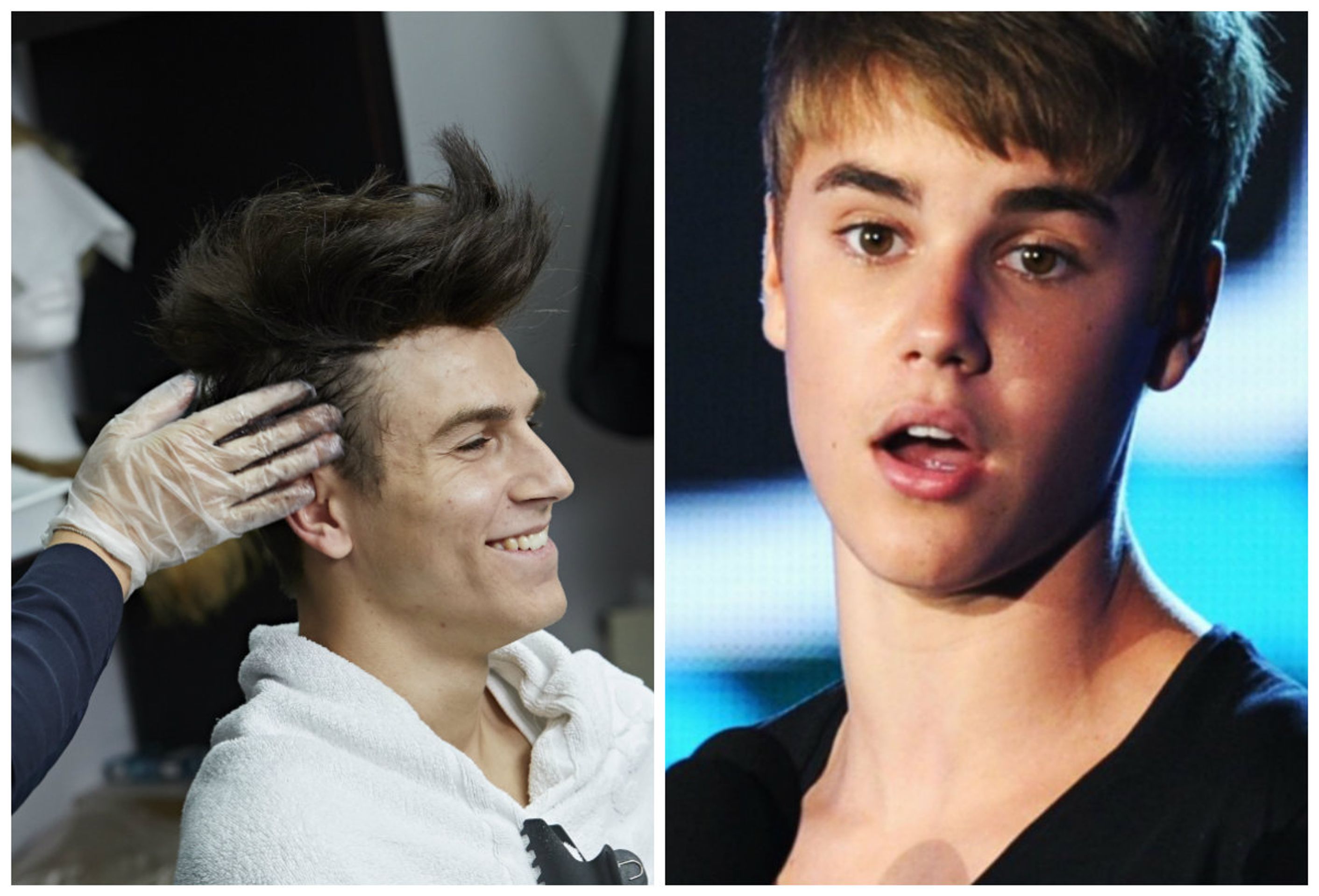 David Gránský jako Justin Bieber - GALERIE: David Gránský jako Justin Bieber (1/6)
