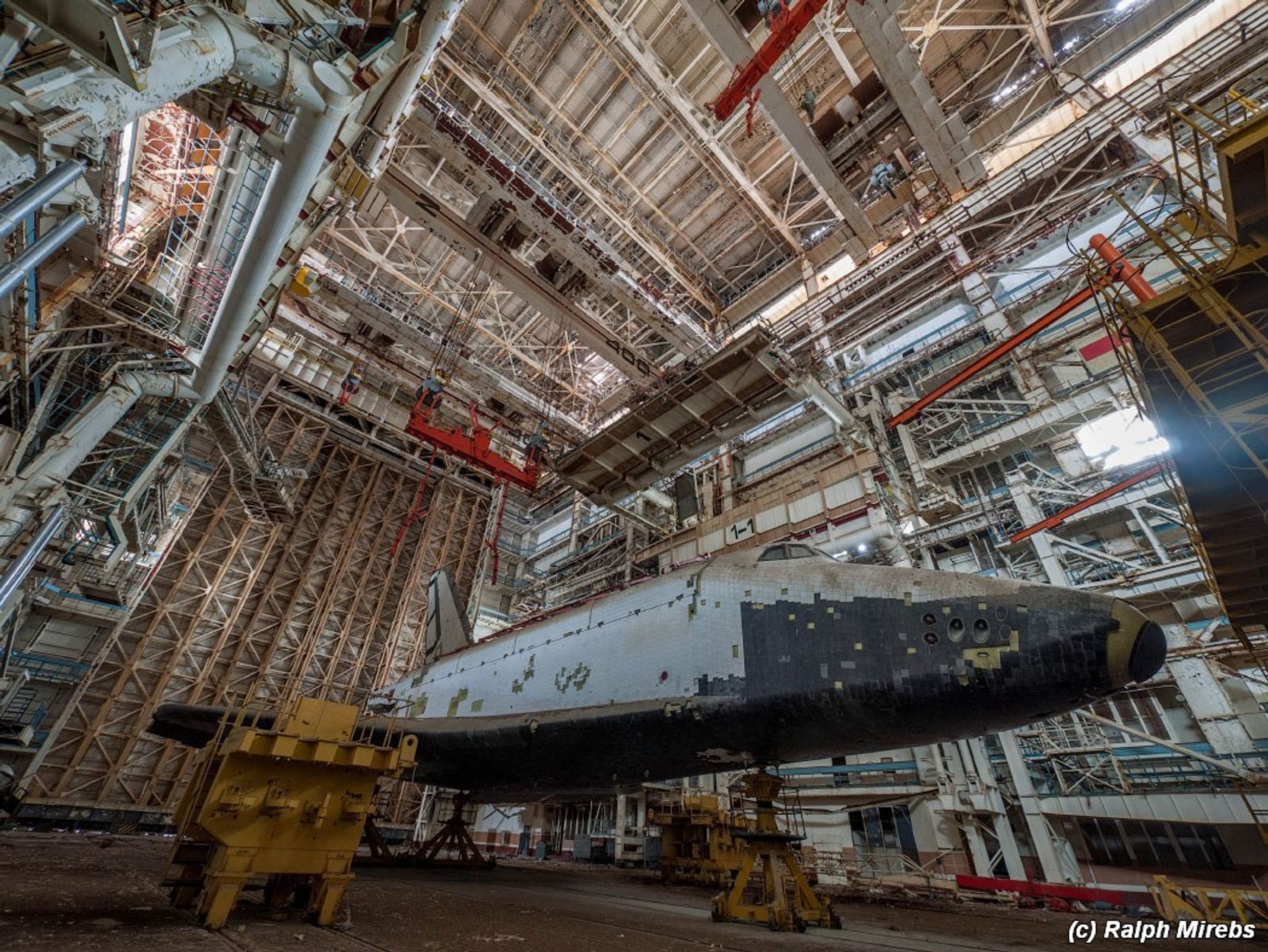 Hangár pro sovětské raketoplány - 21 - GALERIE: Hangár pro sovětské raketoplány (37/57)