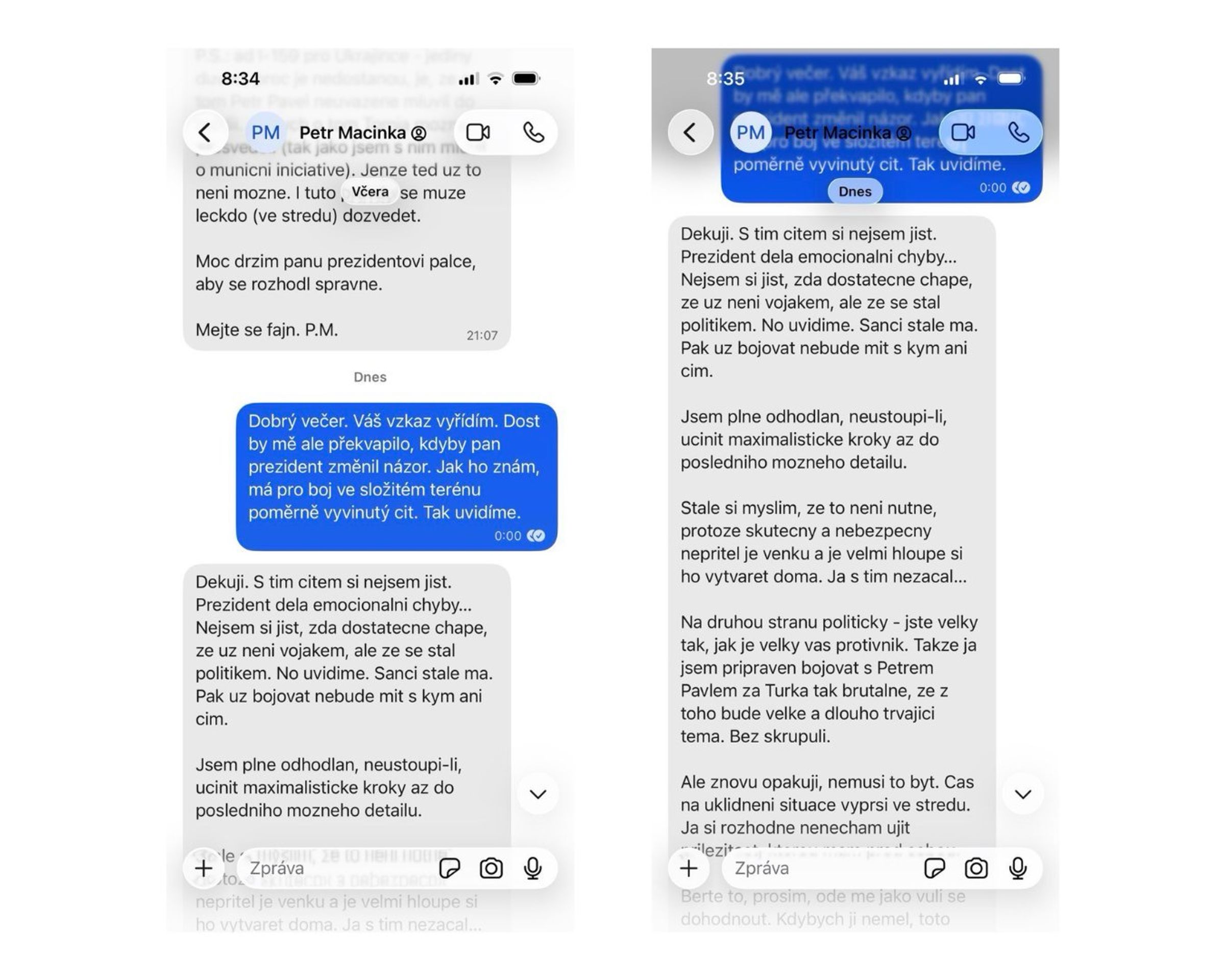SMS zprávy od Petra Macinky - SMS zprávy od Petra Macinky (2/3)