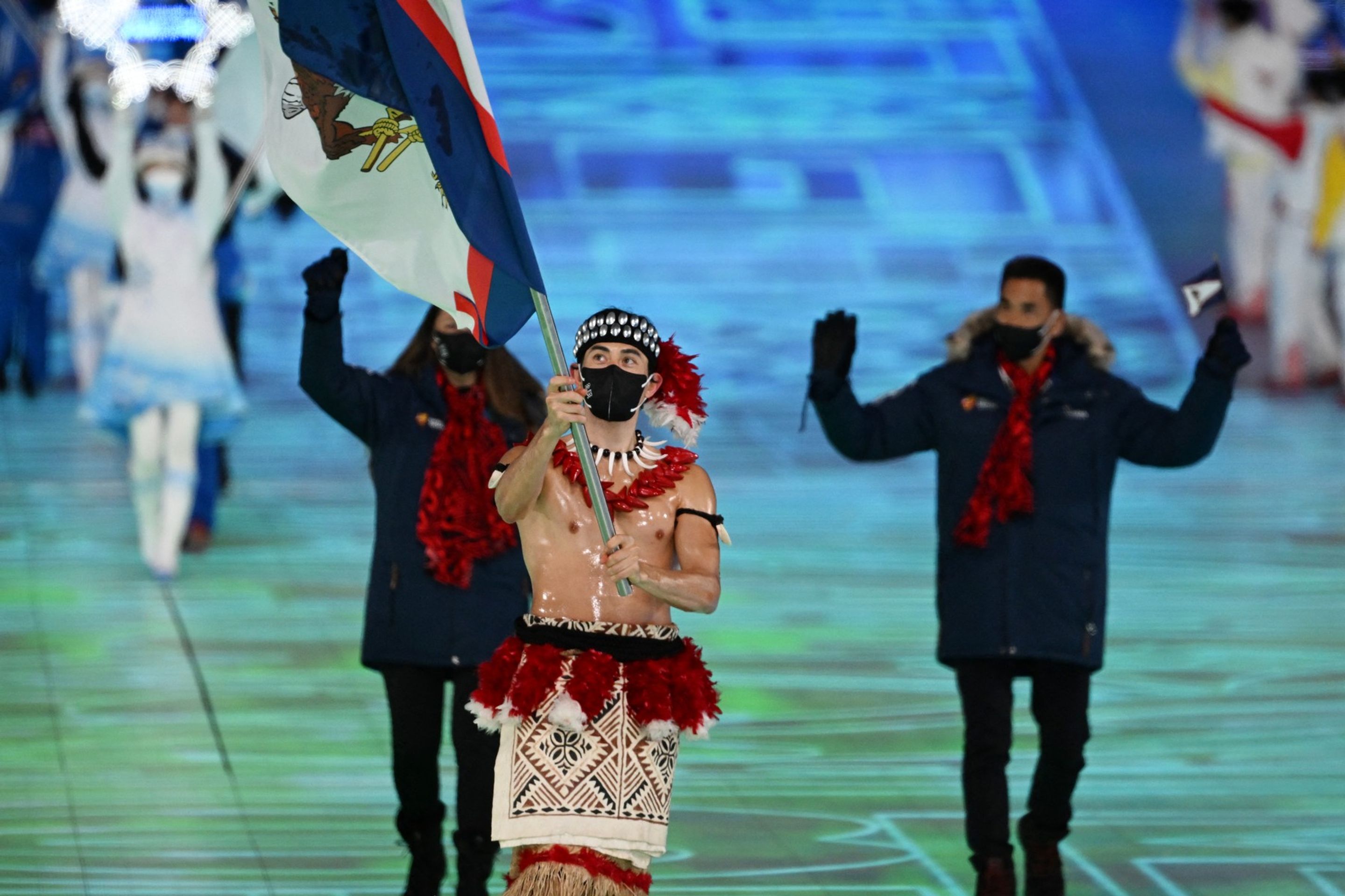 Americká Samoa na olympiádě - Nejvýraznější nástupové kolekce na zimních olympijských hrách v Pekingu (4/9)