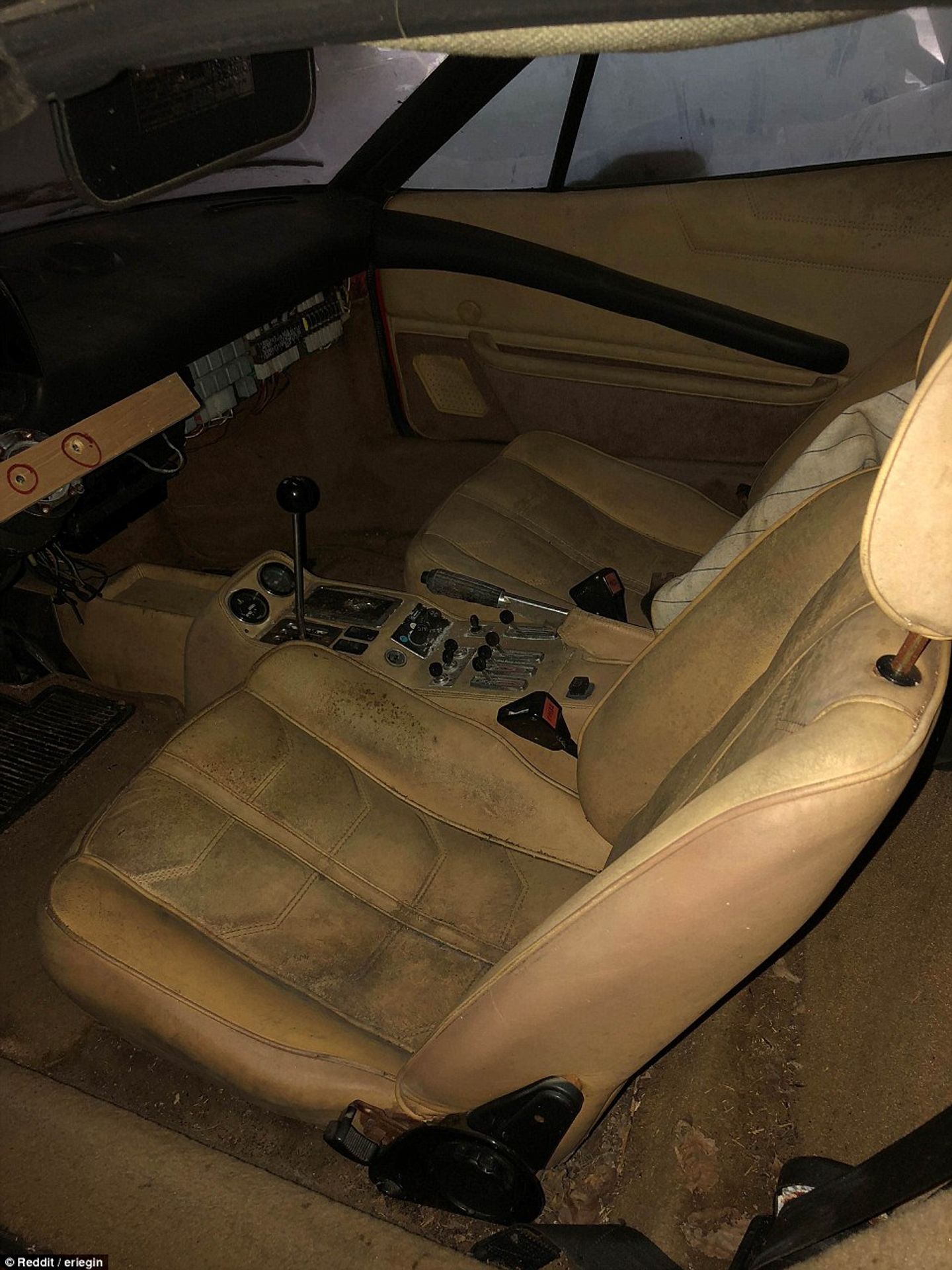Lambo Countach a Ferrari 308 pod vrstvou hraburdí. - Fotogalerie: Lamborghini Countach a Ferrari 308 pod vrstvou haraburdí (7/7)