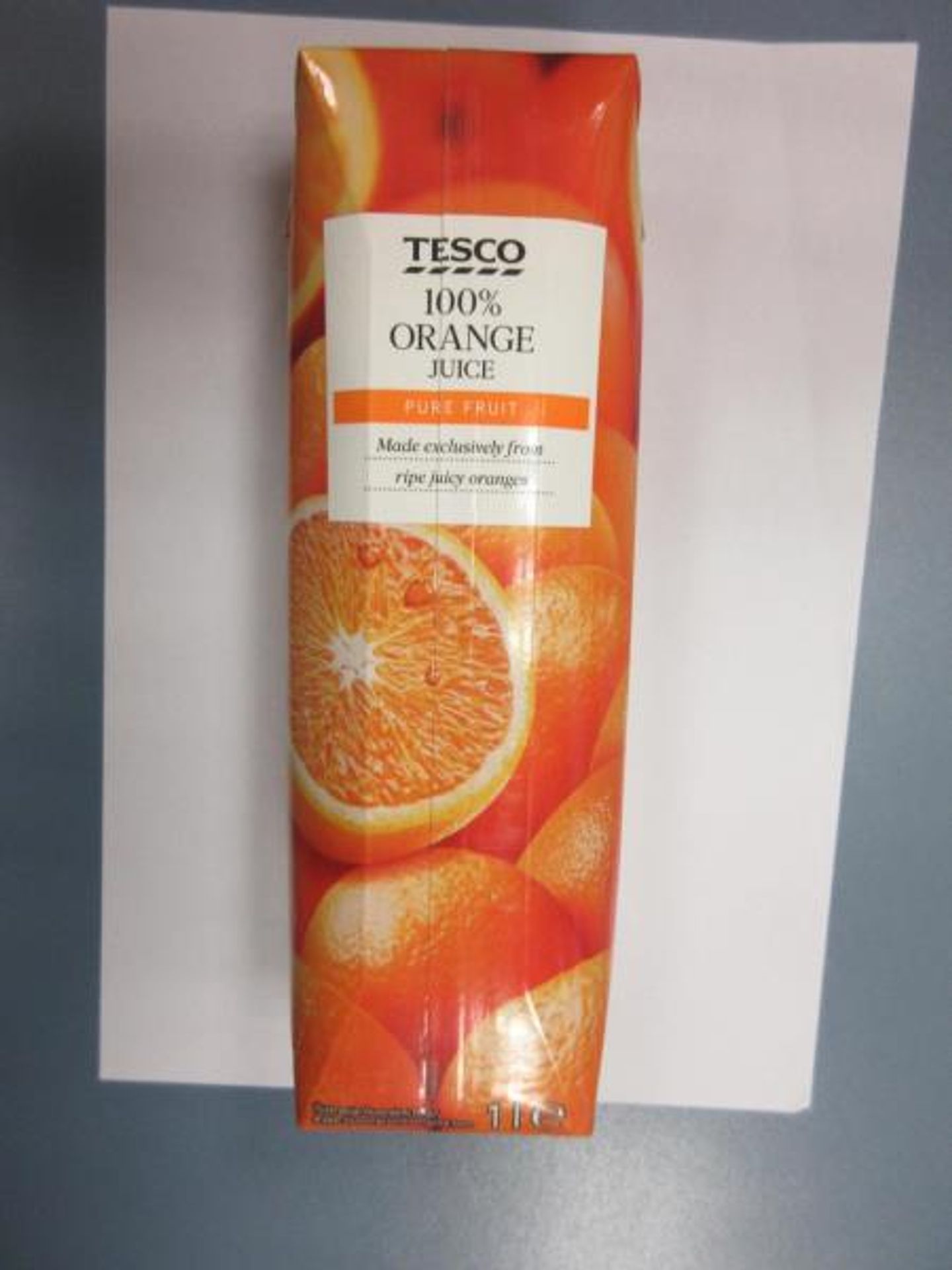 TESCO 100% ORANGE JUICE - TESCO 100% ORANGE JUICE (3/7)