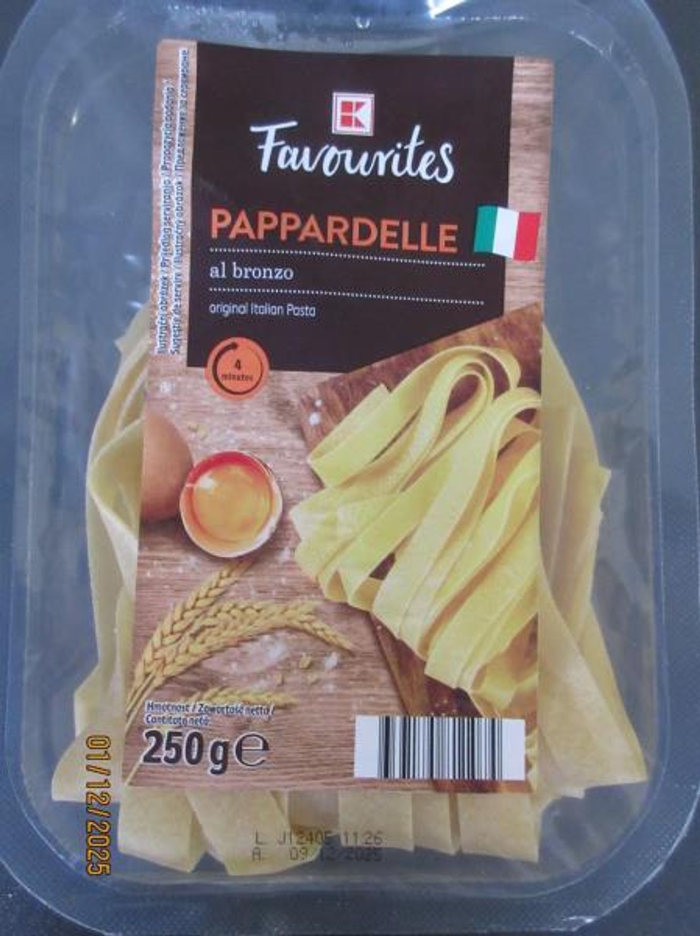 K-Favourites PAPPARDELLE (1) - Závadné potraviny (4/8)
