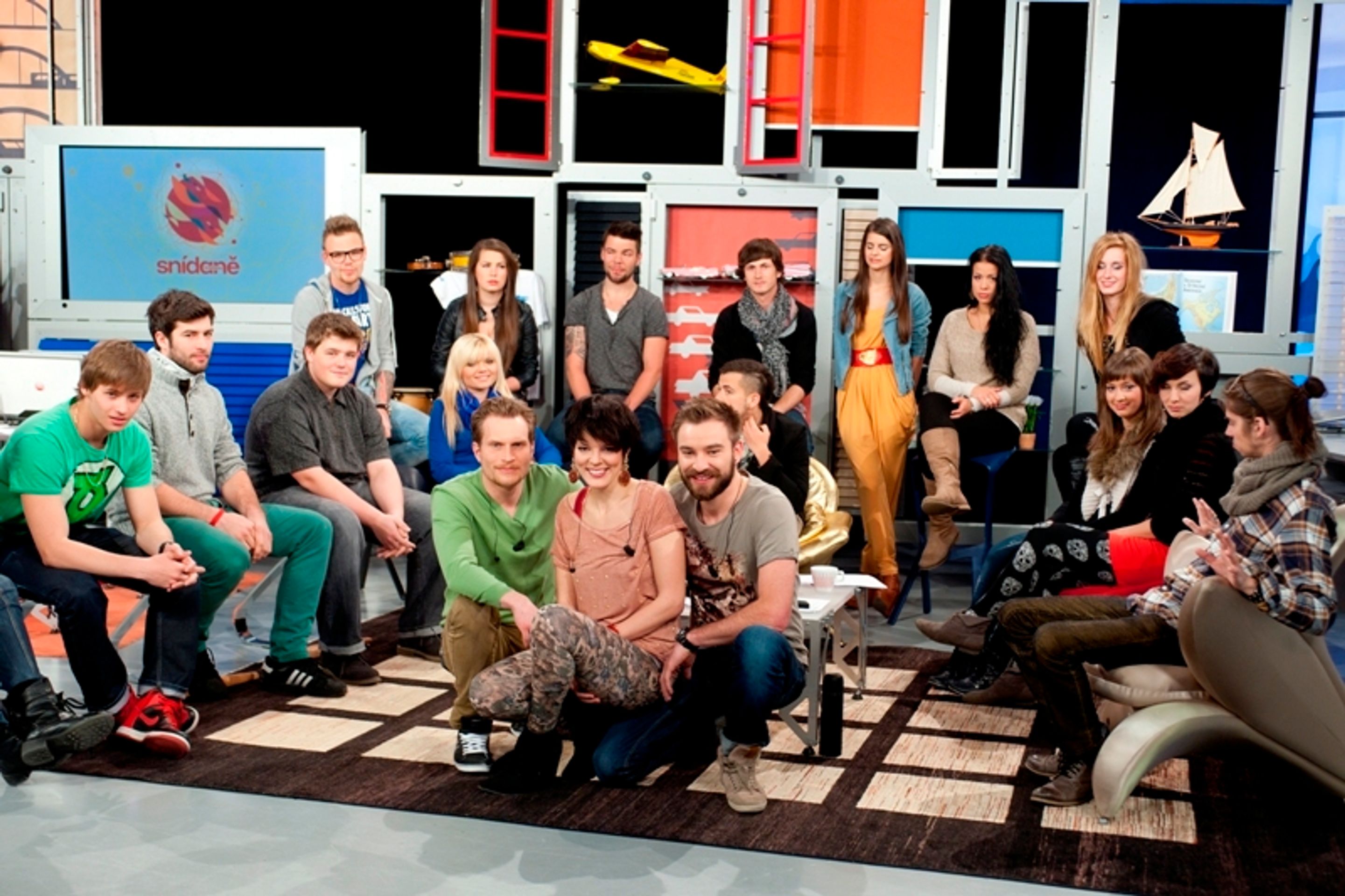 Semifinalisté Superstar ve Snídani s Novou - 2 - Semifinalisté SuperStar ve Snídani s Novou (2/12)