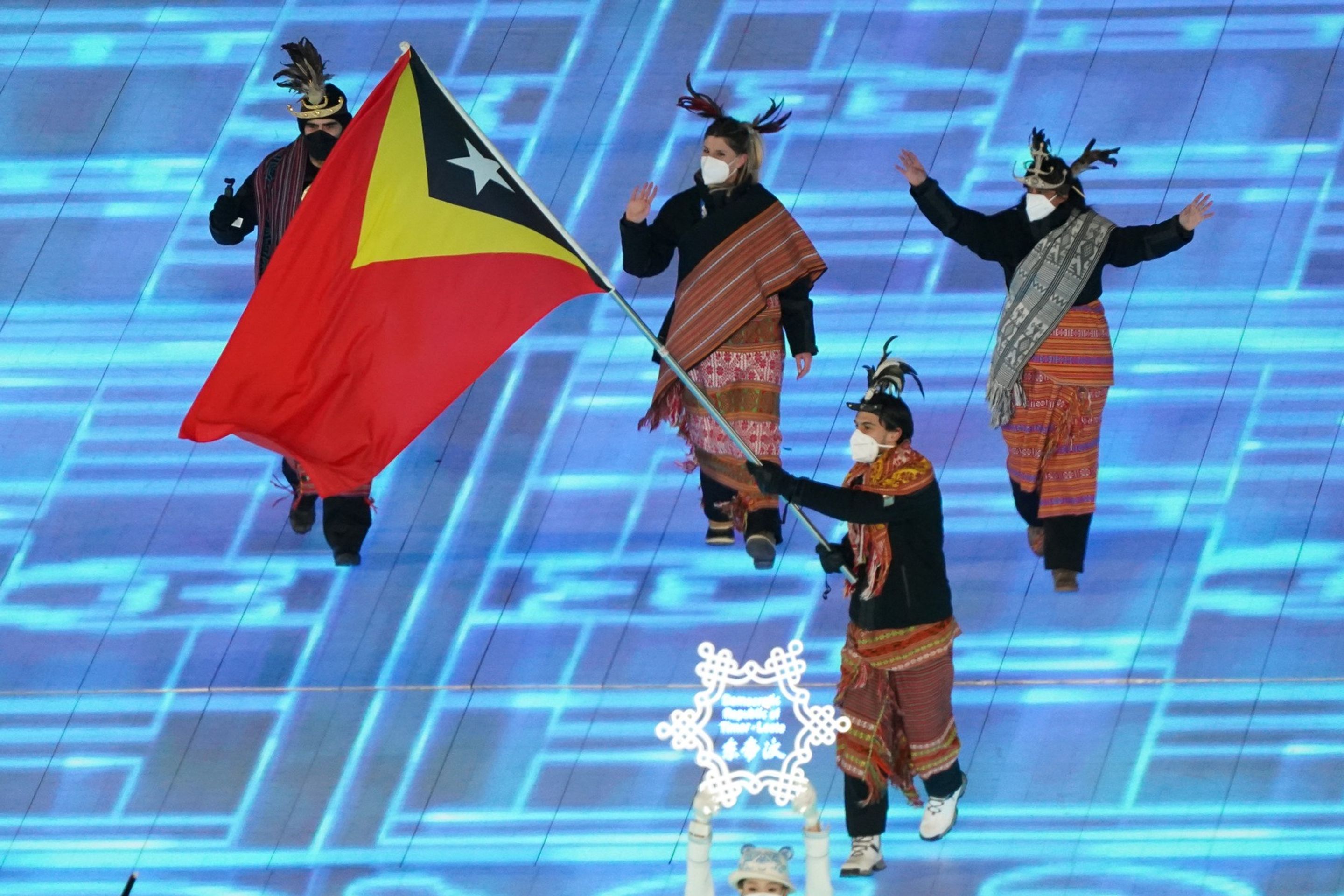 Východní Timor na olympiádě - Nejvýraznější nástupové kolekce na zimních olympijských hrách v Pekingu (1/9)