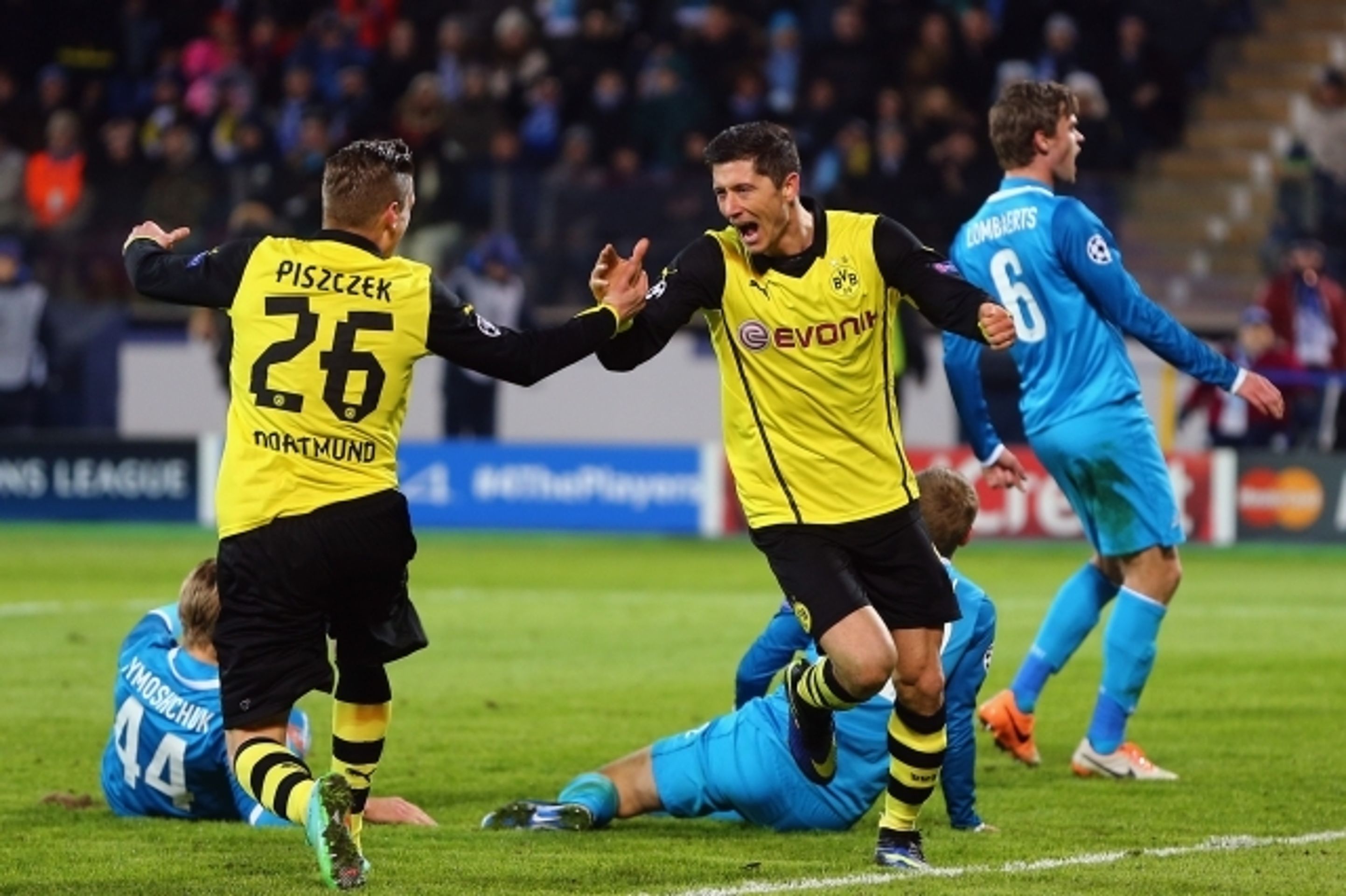 Dortmund porazil v Lize mistrů Petrohrad - 2 - GALERIE: Dortmund porazil v Lize mistrů Petrohrad (1/8)